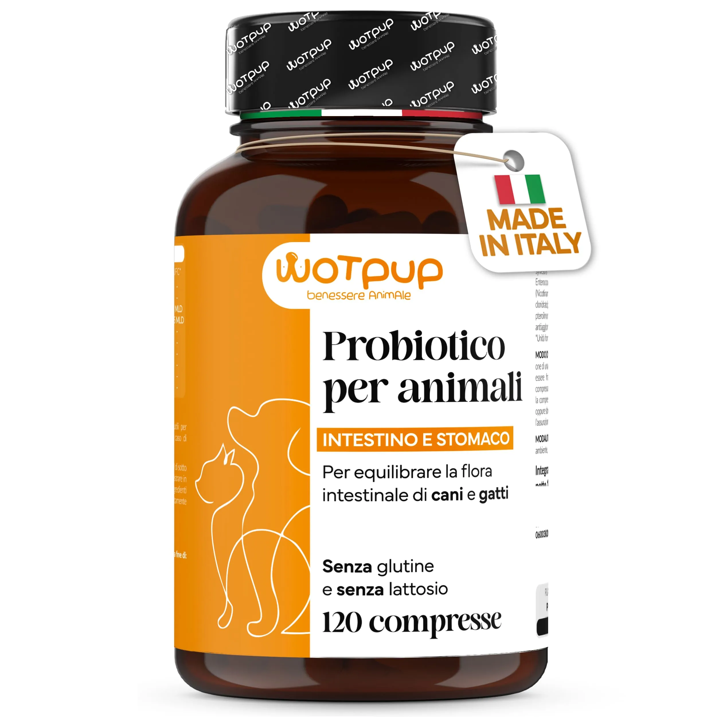 PROBIOTICI PER CANI di Alta Qualità, Fermenti Lattici Cani e Gatti Diarrea - immagine 1