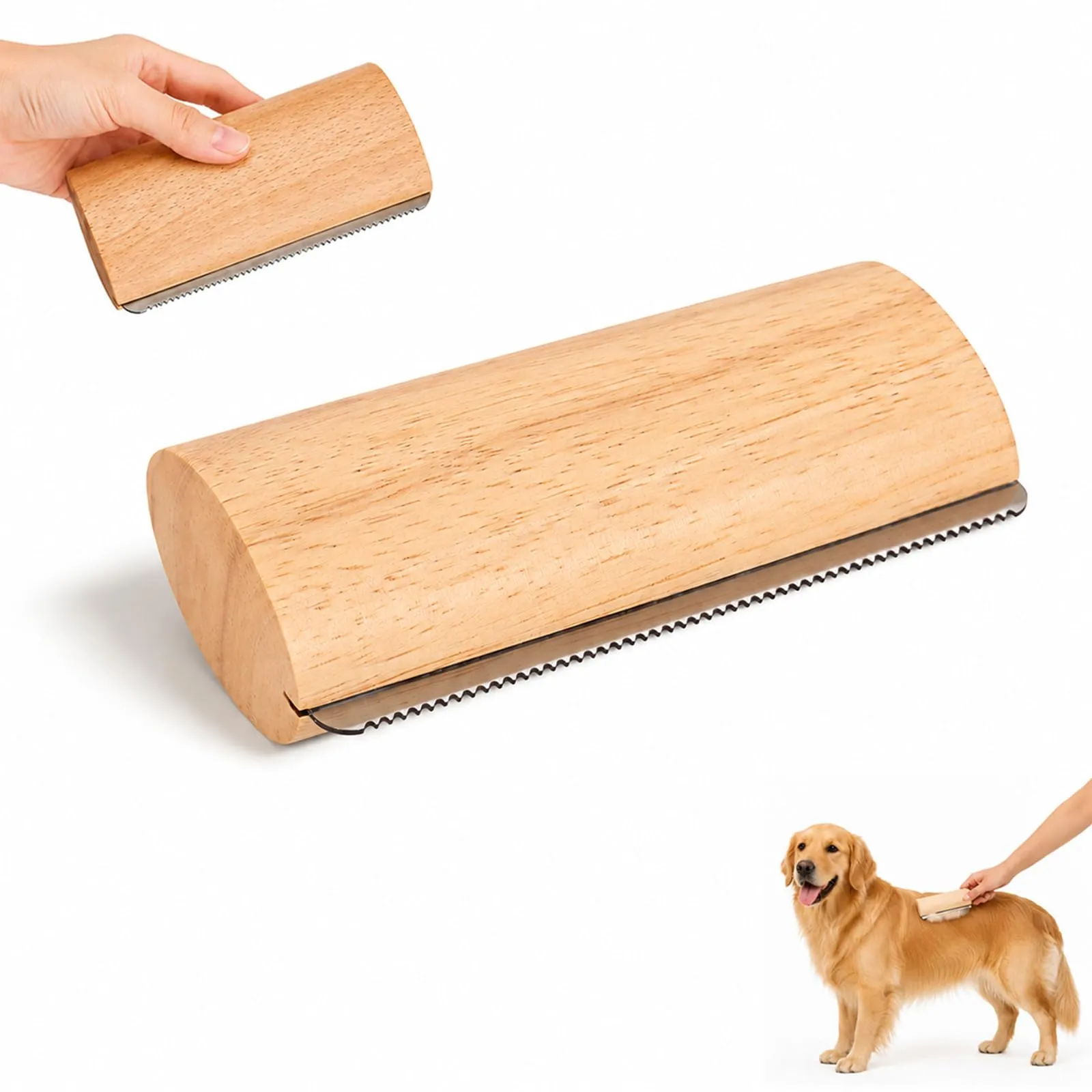 Spazzola Poileo Cane, Spazzola per Cani Rimuovi Sottopelo - immagine 1