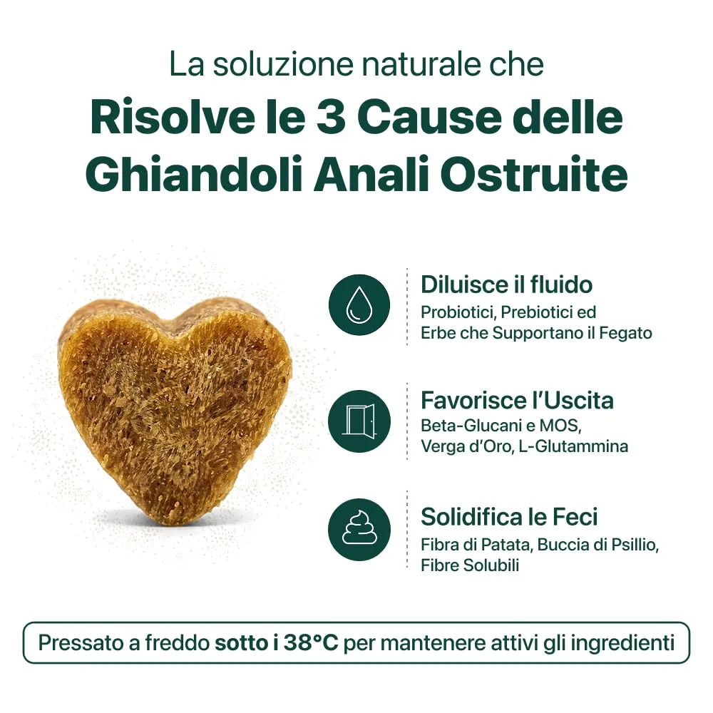 Sollievo Ghiandole - Odore di Pesce, Feci Molli, Perdite e Sedere a Terra - immagine 6