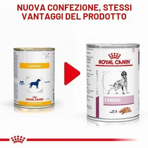 Royal Canin Cardiac | 12 x 410 g | Dieta - alimento completo per cani adulti | Può aiutare a sostenere la funzione cardiaca nell'insufficienza cardiaca cronica | Mousse - immagine 3