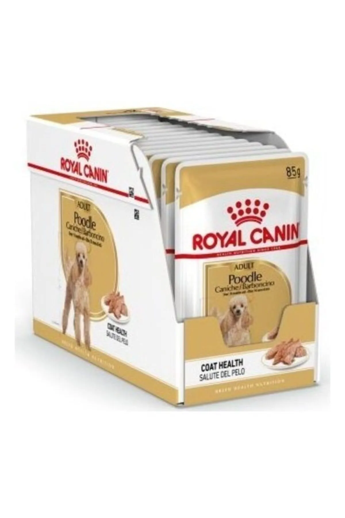 Royal Canin Poodle Adult | 12 x 85 g | Alimento umido per barboncini adulti e anziani | A partire da 10 mesi di età | Per il mantenimento del pelo | Con una consistenza gustosa - immagine 4