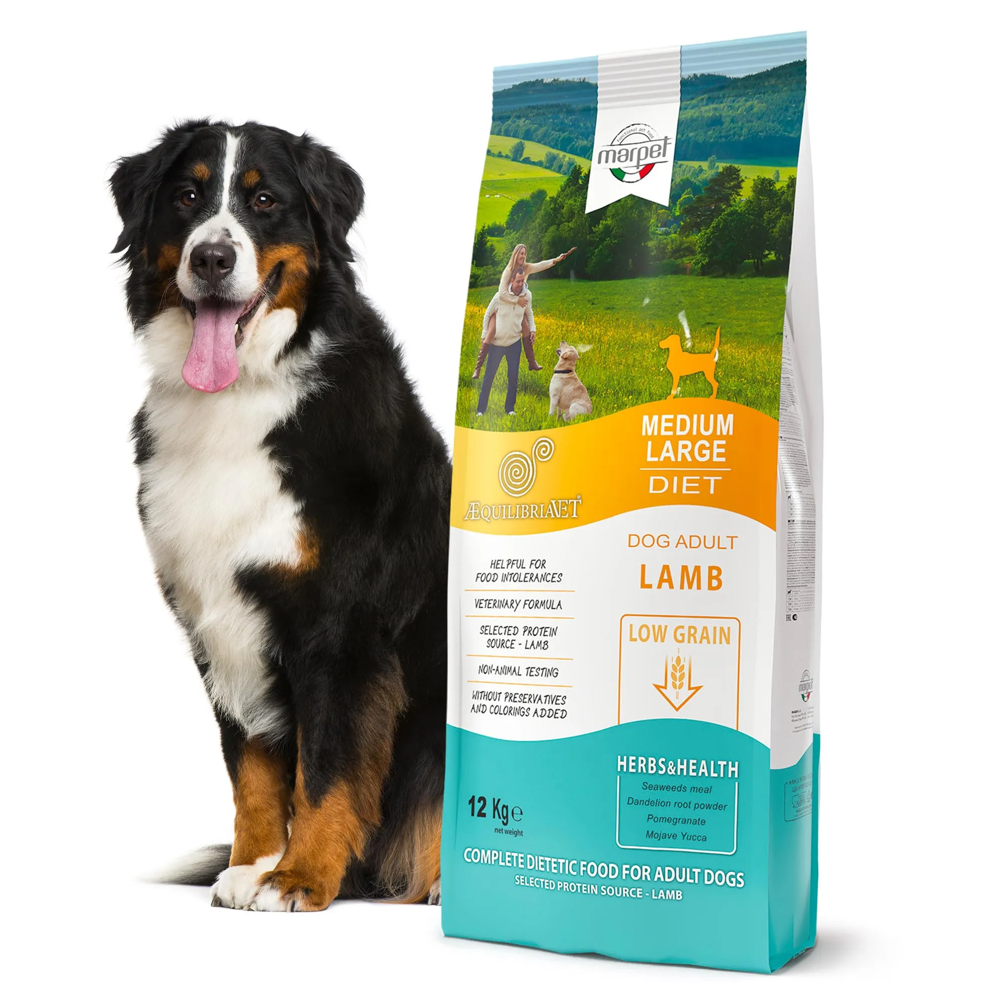 Marpet AequilibriaVet Agnello Medium Large Diet, cani adulti, 12 kg - immagine 2