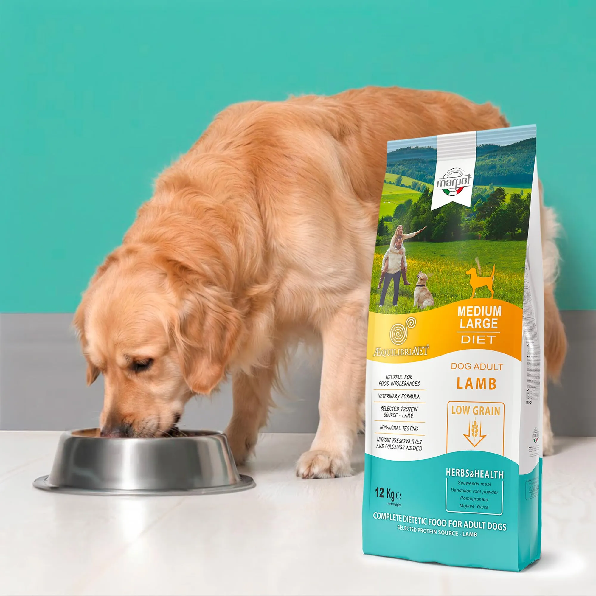 Marpet AequilibriaVet Agnello Medium Large Diet, cani adulti, 12 kg - immagine 5
