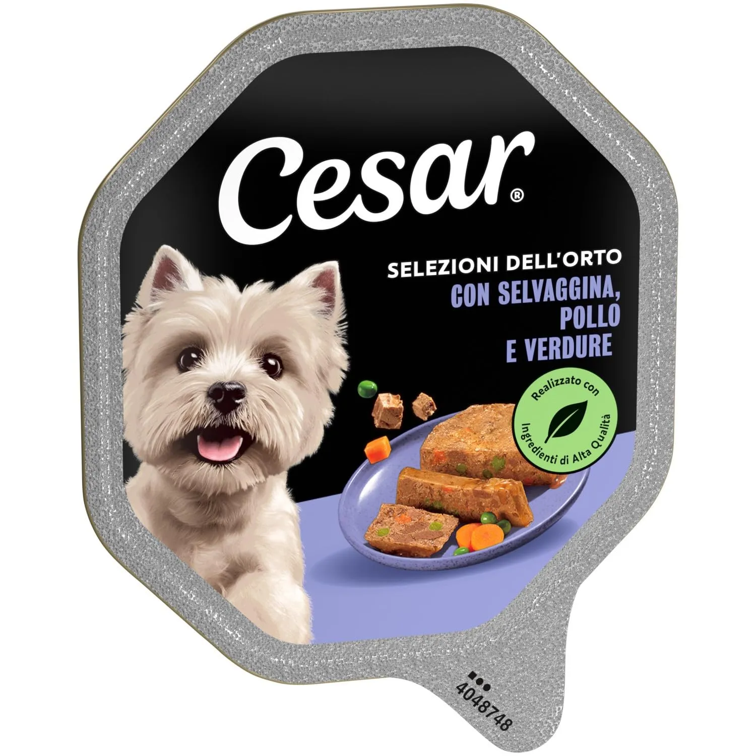 Cesar Selezioni dell’Orto 14 x 150 g selvaggina, pollo e verdure, bocconcini in paté (Confezione da 14) - immagine 2