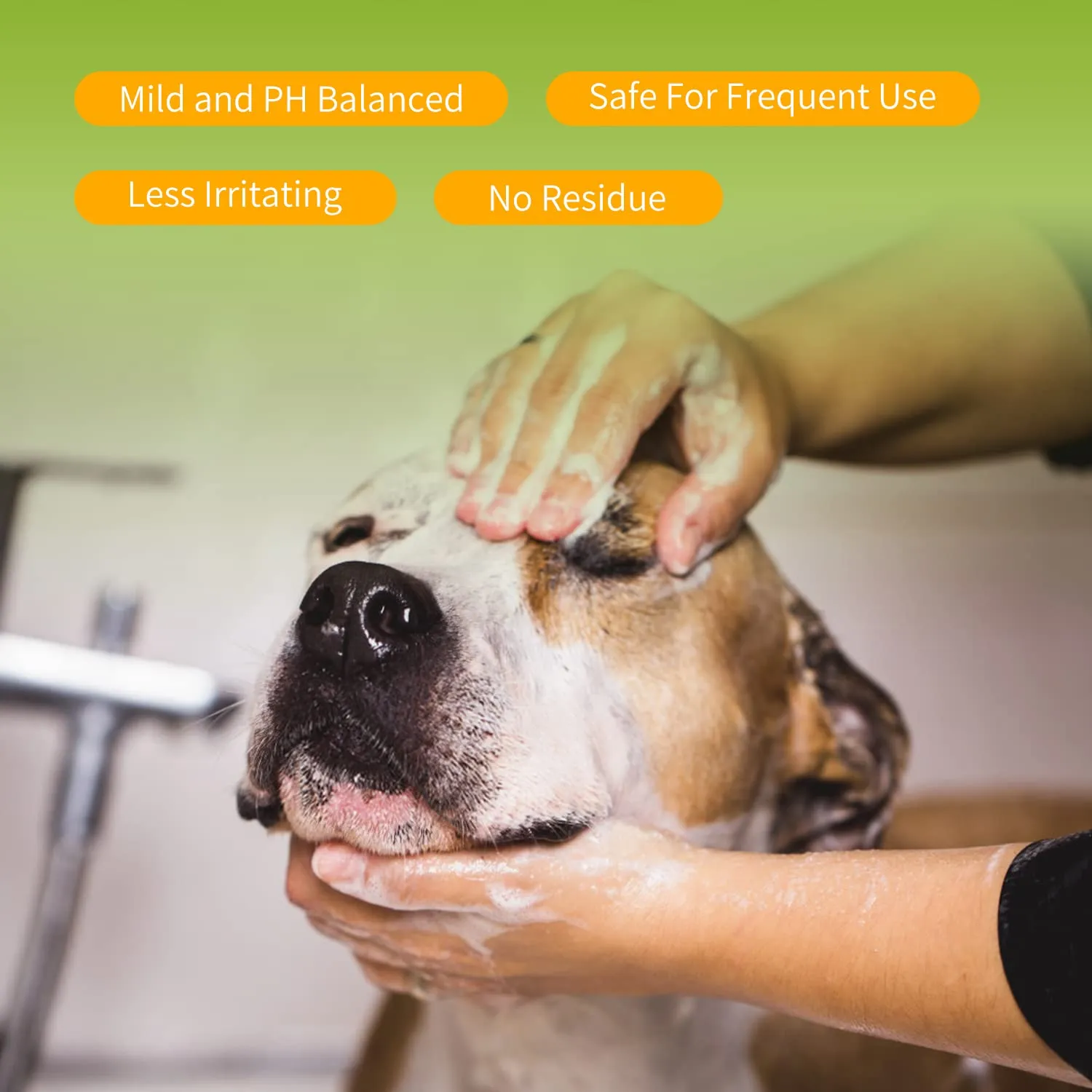 Nobleza Shampoo Delicato per Cuccioli Cani Profumo di Mandorla e Miele,Ideale Shampoo Cani Pelo Corto,Shampoo Igienizzante per Bulldog e Carlino 250 ml - immagine 6