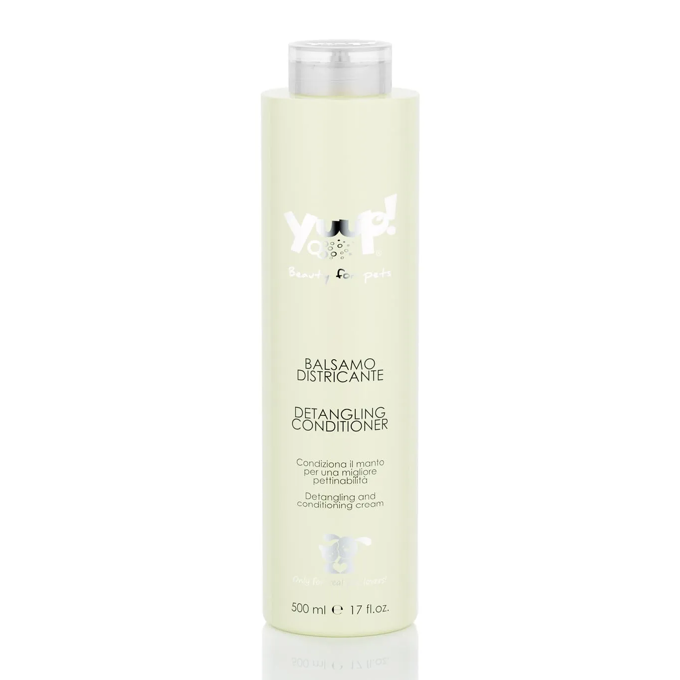 YUUP! - Balsamo districante pelo cane e gatto con Bamboo e fiori di Loto, 500 ml, per i manti più rovinati che necessitano di pettinabilità - immagine 1