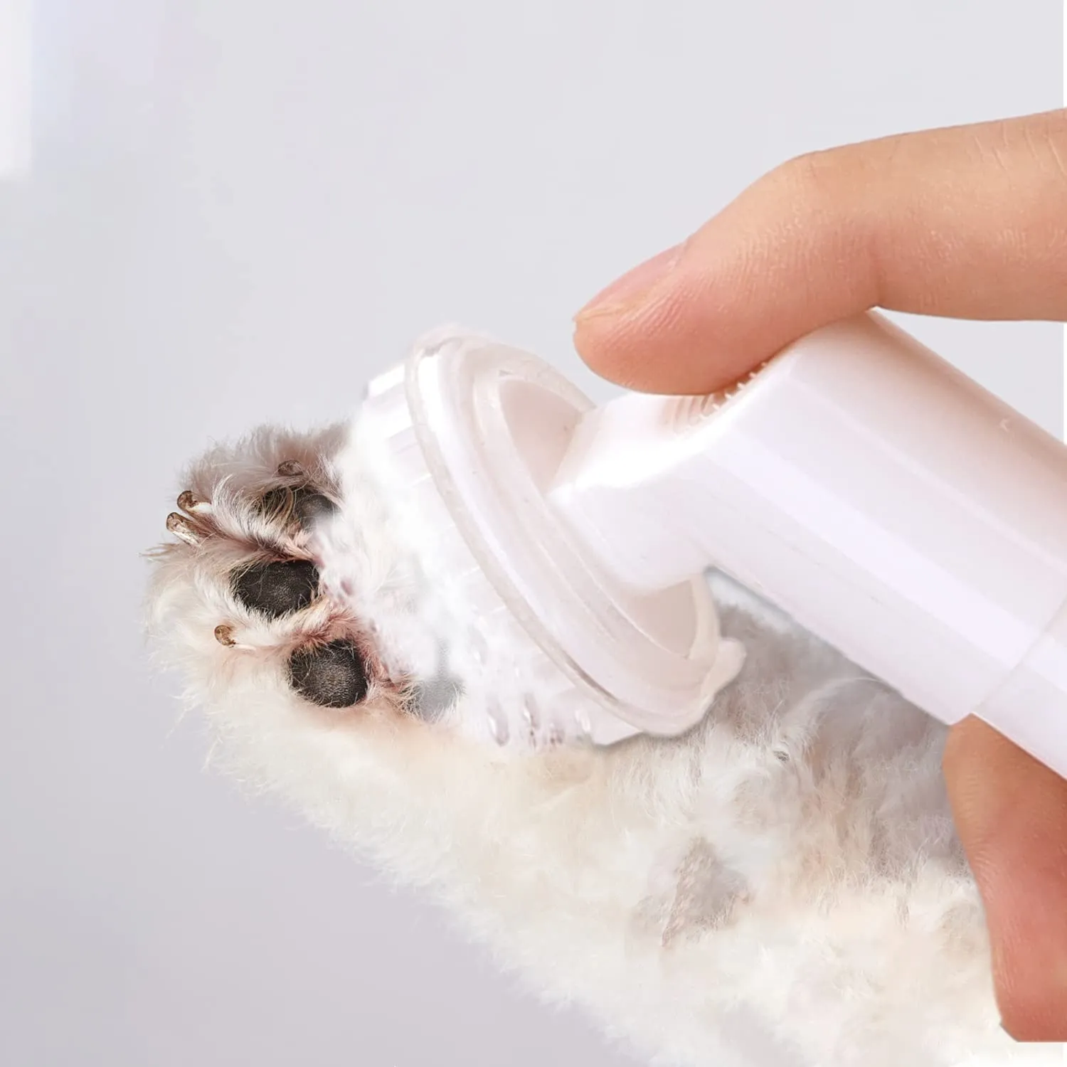 Nobleza Shampoo a Secco per Cani e Gatti e Coniglio,Dopo aver portato a spasso il cane, prima di andare a letto,Ipoallergenico Shampoo per Cuccioli di Gattino Con Profumo di Lavanda(250ml) - immagine 3