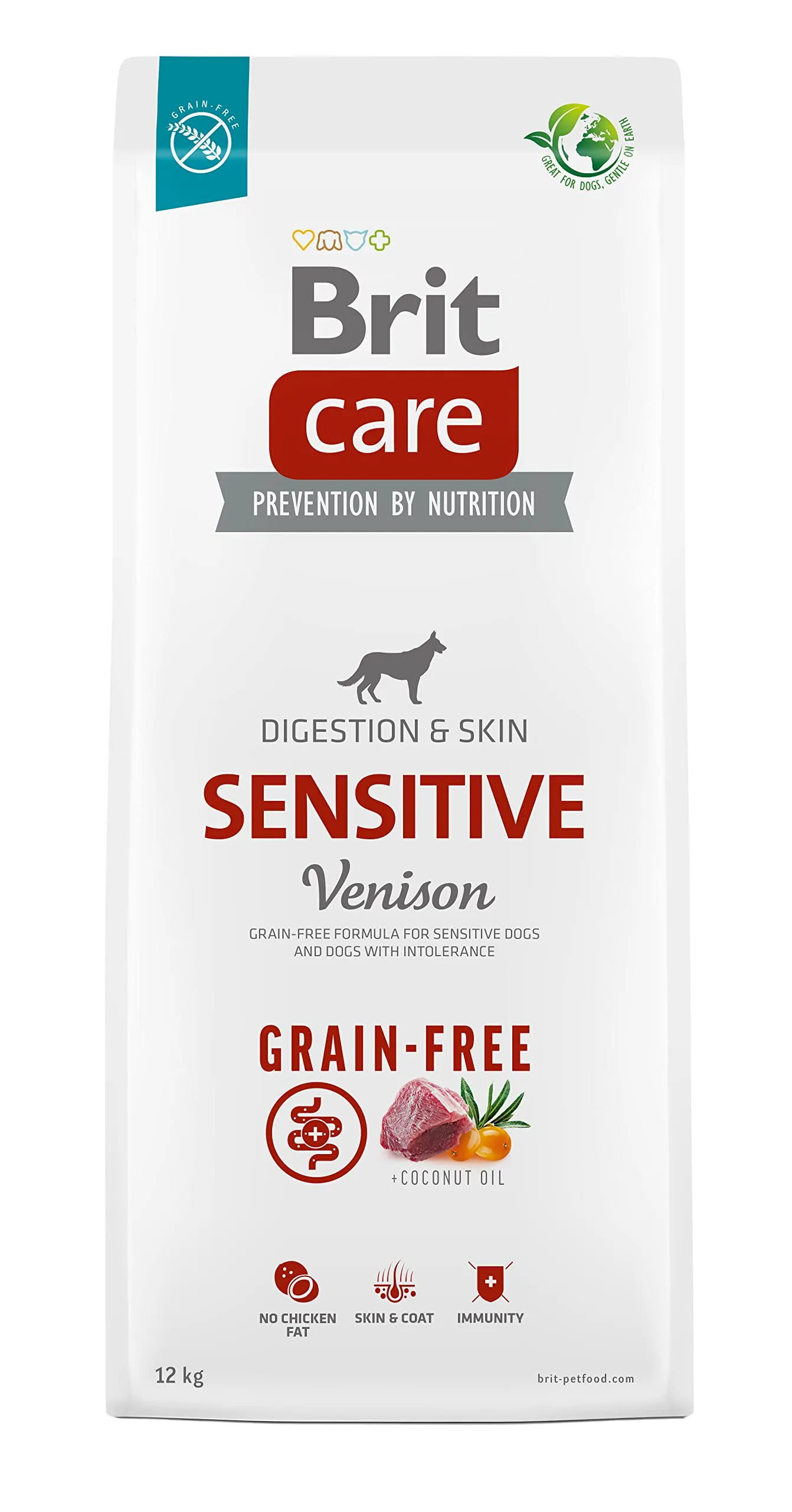 BRIT Care Dog Sensitive Venison 12 kg - immagine 1