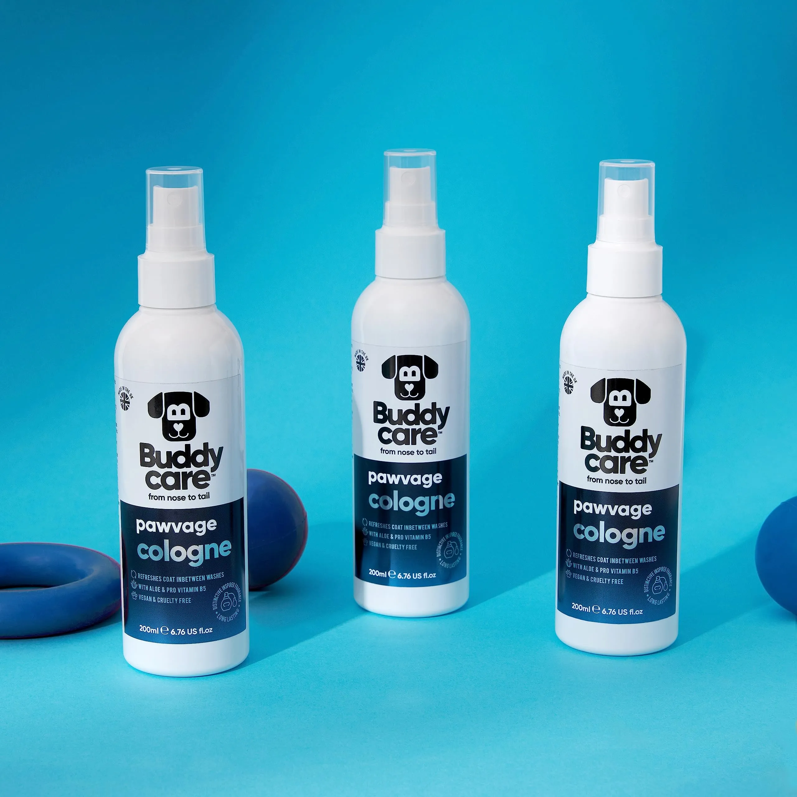 Buddycare Colonia per cani - Colonia per cani dal profumo caratteristico e ispirato - Rinfresca tra un lavaggio e l'altro del cane, Pawvage, 200 ml (confezione da 1) - immagine 4