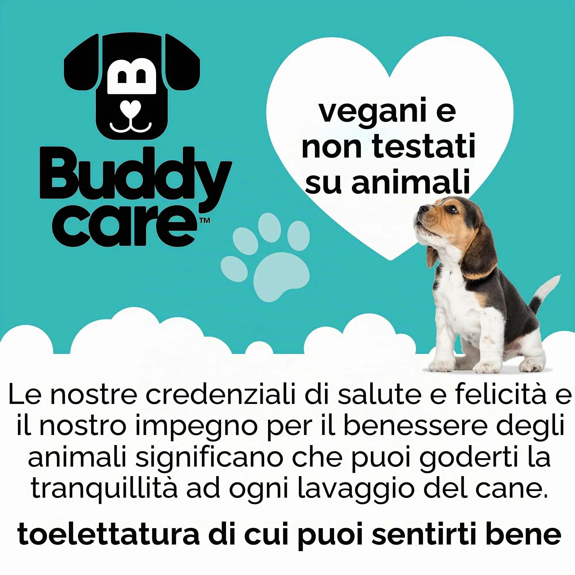 Buddycare Colonia per cani - Colonia per cani dal profumo rinfrescante e tropicale - Rinfresca tra i lavaggi del cane, Tropicale, 200 ml (confezione da 1) - immagine 6