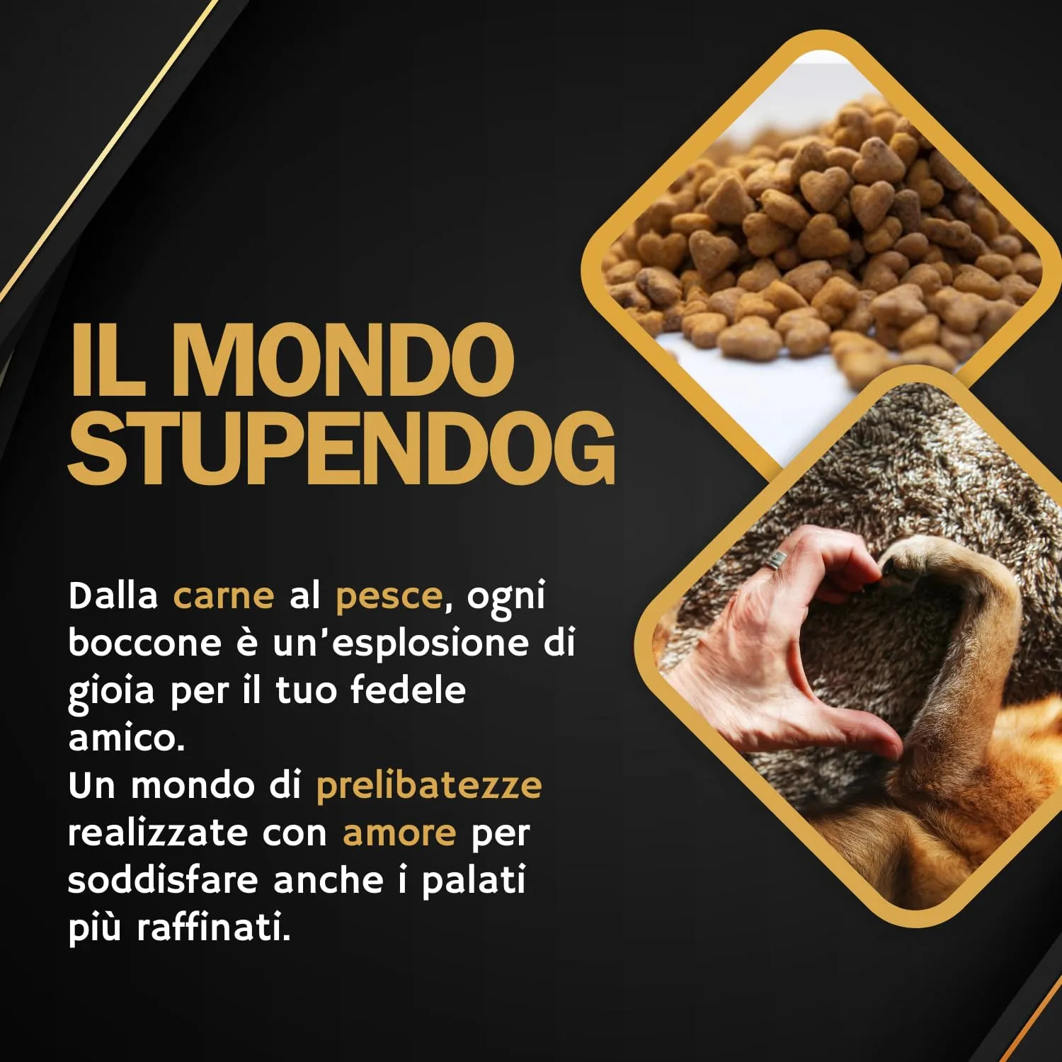 STUPENDOG Crocchette Cani Maiale 15kg per Cani Adulti Taglia Medio/grande in Mantenimento - Croccantini cane - Cibo per cani - immagine 7