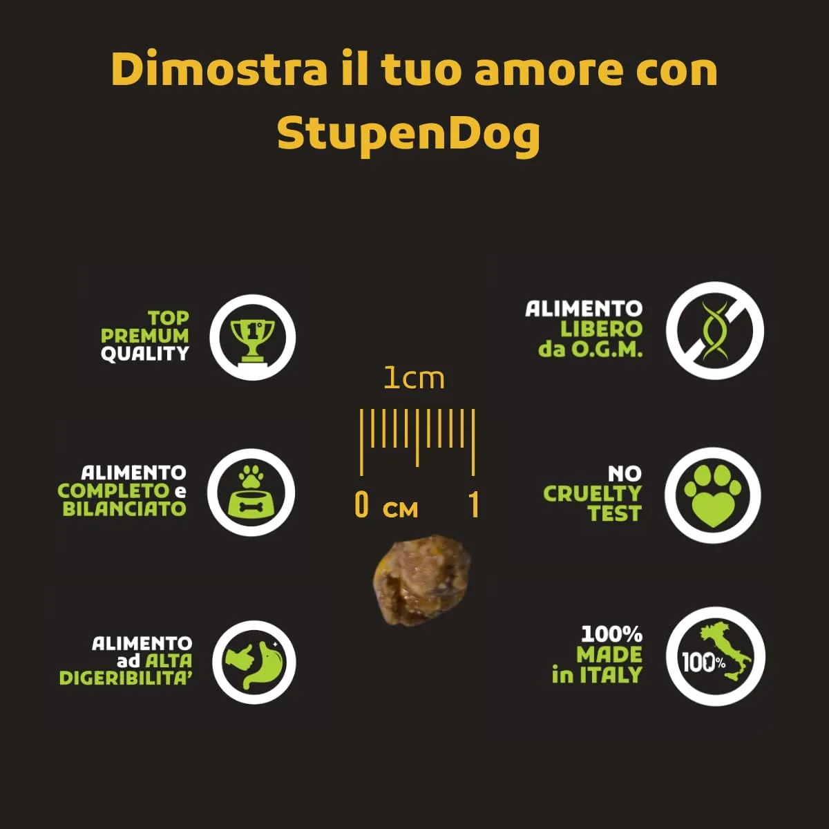 STUPENDOG Crocchette per Cani Energy Power 20kg, Croccantini Cane, Alimento per Cani Adulti Attivi - Cibo per Cane, Cavallo - immagine 4