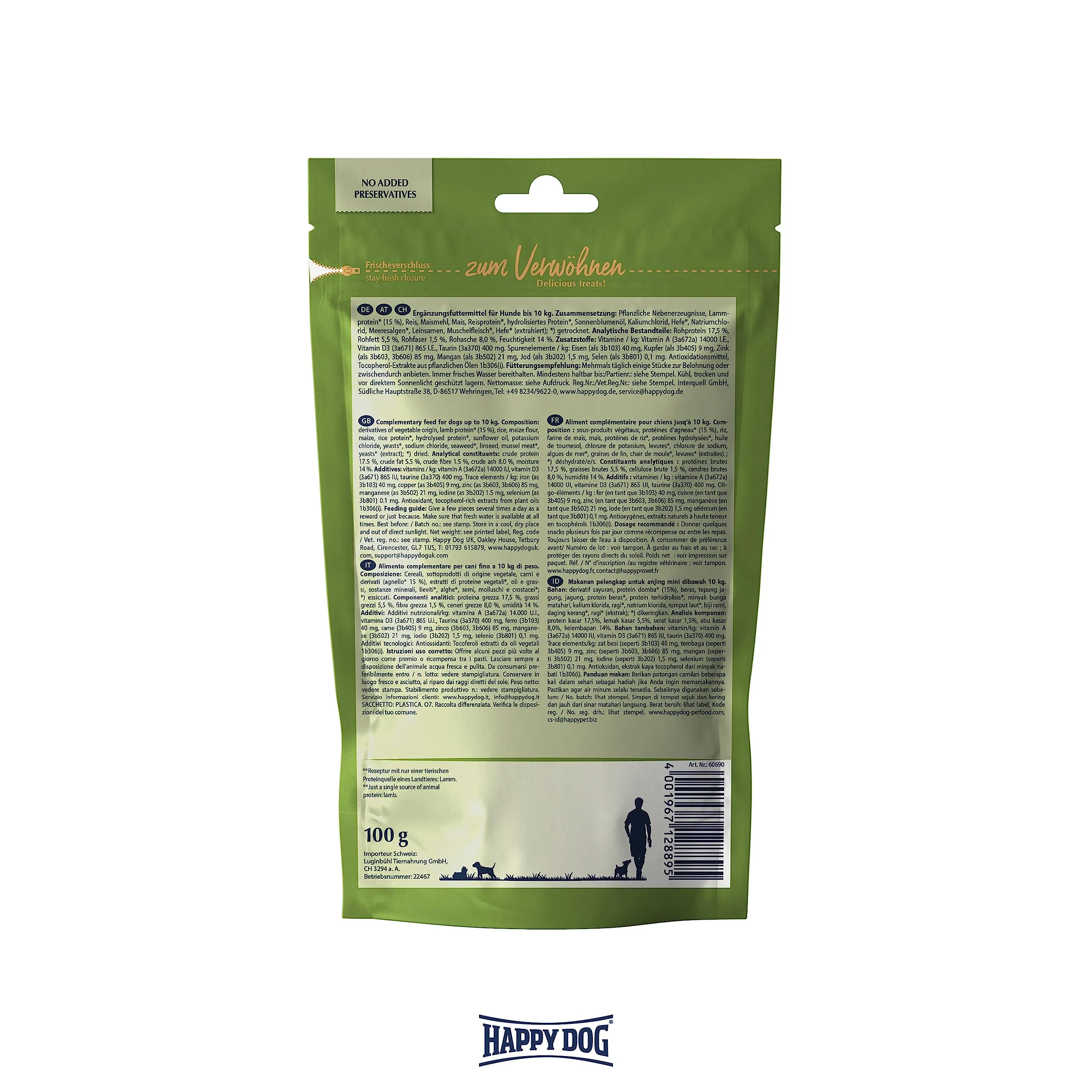 Happy Dog SoftSnack Mini Nuova Zelanda 100 g - immagine 4