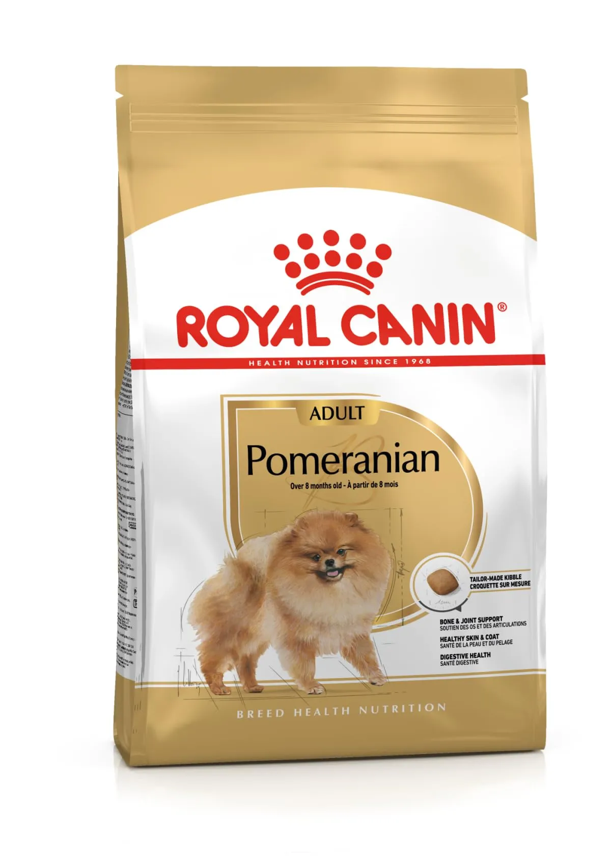 Royal Canin Pomeranian Adult | 1,5 kg | Alimento completo per cani | Cibo secco per Pomeranian adulti e anziani | A partire dall'8° mese | Contenuto minerale adeguato - immagine 1