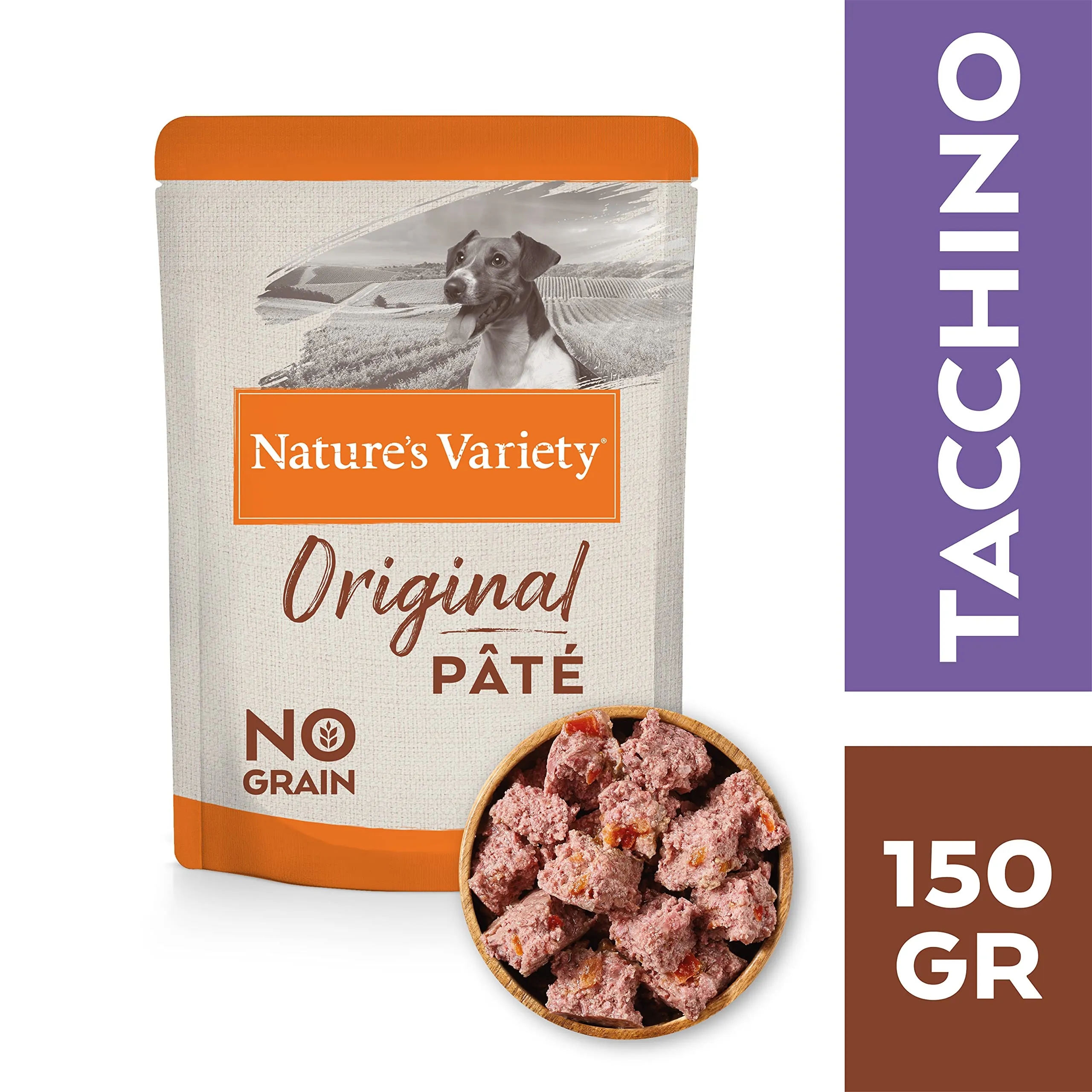 Nature's Variety Original No Grain Multipack di Paté per Cani Adulti Mini - 4 Multipacks di 150 g x 4 - 2.4 kg - immagine 4