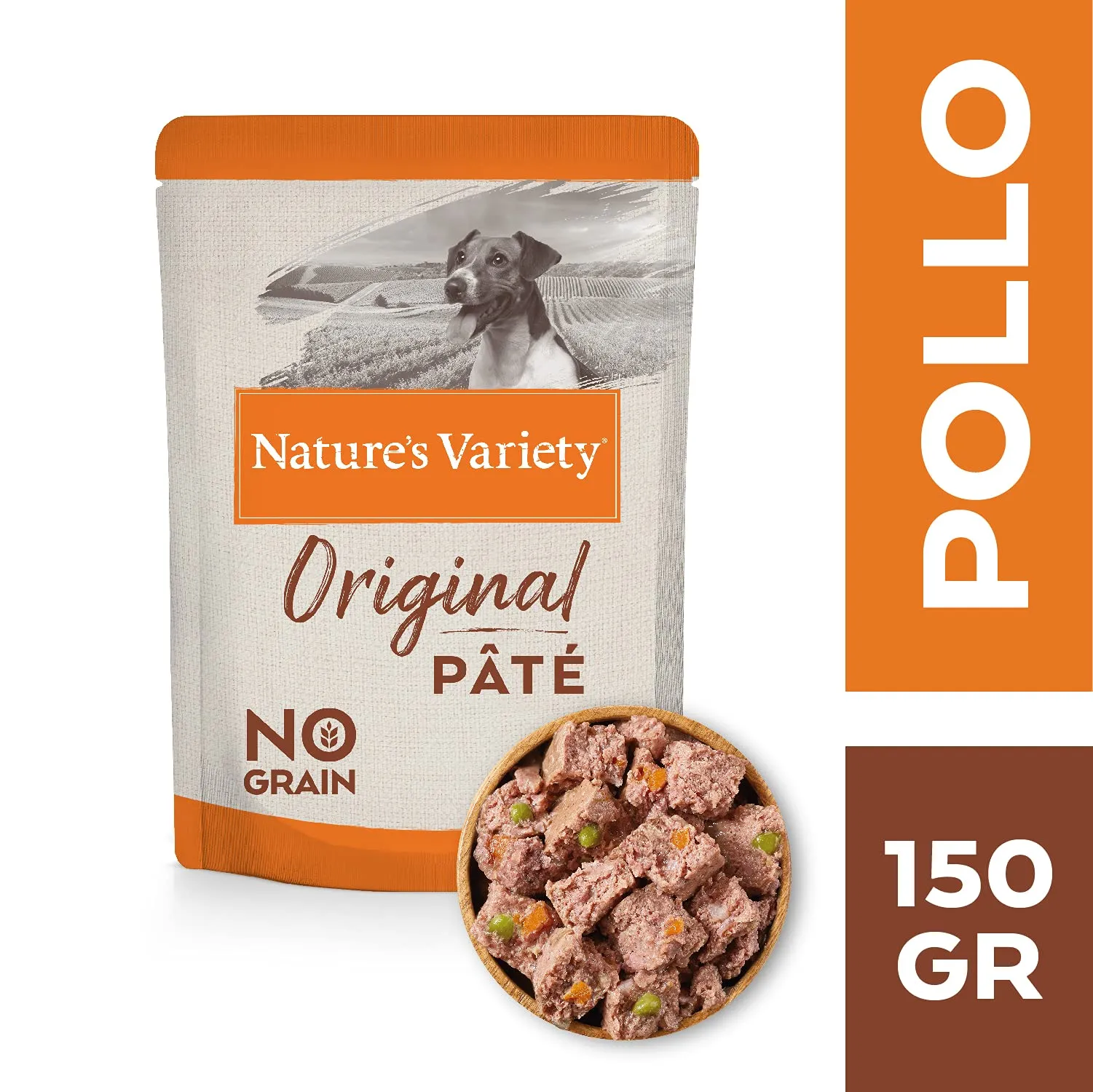 Nature's Variety Original No Grain Multipack di Paté per Cani Adulti Mini - 4 Multipacks di 150 g x 4 - 2.4 kg - immagine 5