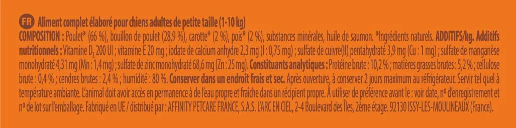 Nature's Variety Original No Grain Paté per Cani Adulti Mini con Pollo 150 g x 8 - immagine 6