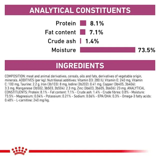 Royal Canin Veterinary Cardiac | 12 x 200 g | Dieta - alimento completo per cani adulti | Può aiutare a sostenere la funzione cardiaca nell'insufficienza cardiaca cronica | Mousse - immagine 5