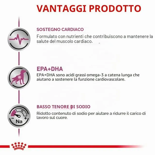 Royal Canin Veterinary Cardiac | 12 x 200 g | Dieta - alimento completo per cani adulti | Può aiutare a sostenere la funzione cardiaca nell'insufficienza cardiaca cronica | Mousse - immagine 6