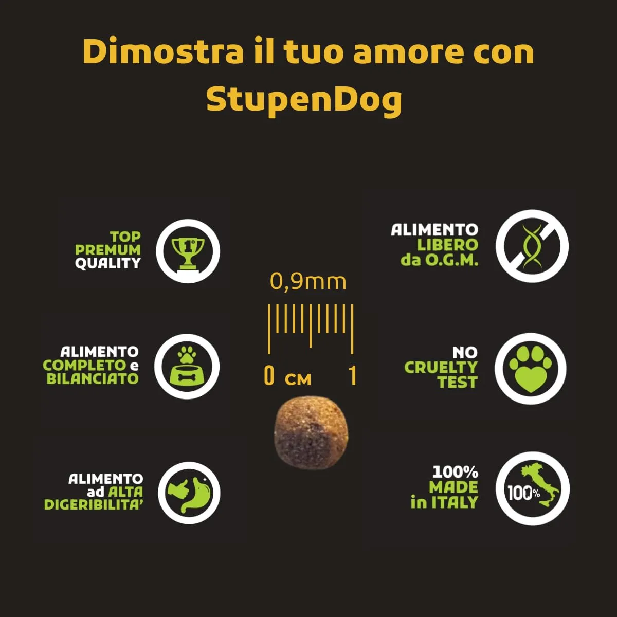 STUPENDOG Crocchette Cani Tacchino 15kg per Cani Adulti di tutte le Taglie in Mantenimento - Croccantini cane - Cibo per cani - immagine 4