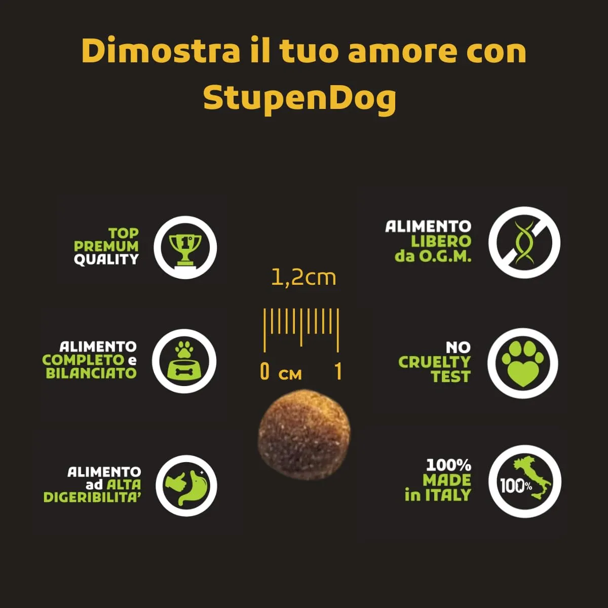 STUPENDOG Crocchette Cani Pesce 15 Kg - Cibo per Cani Adulti di tutte le Taglie in Mantenimento - Croccantini cane - Cibo per cani - 1 Confezione da 15 Kg - immagine 4