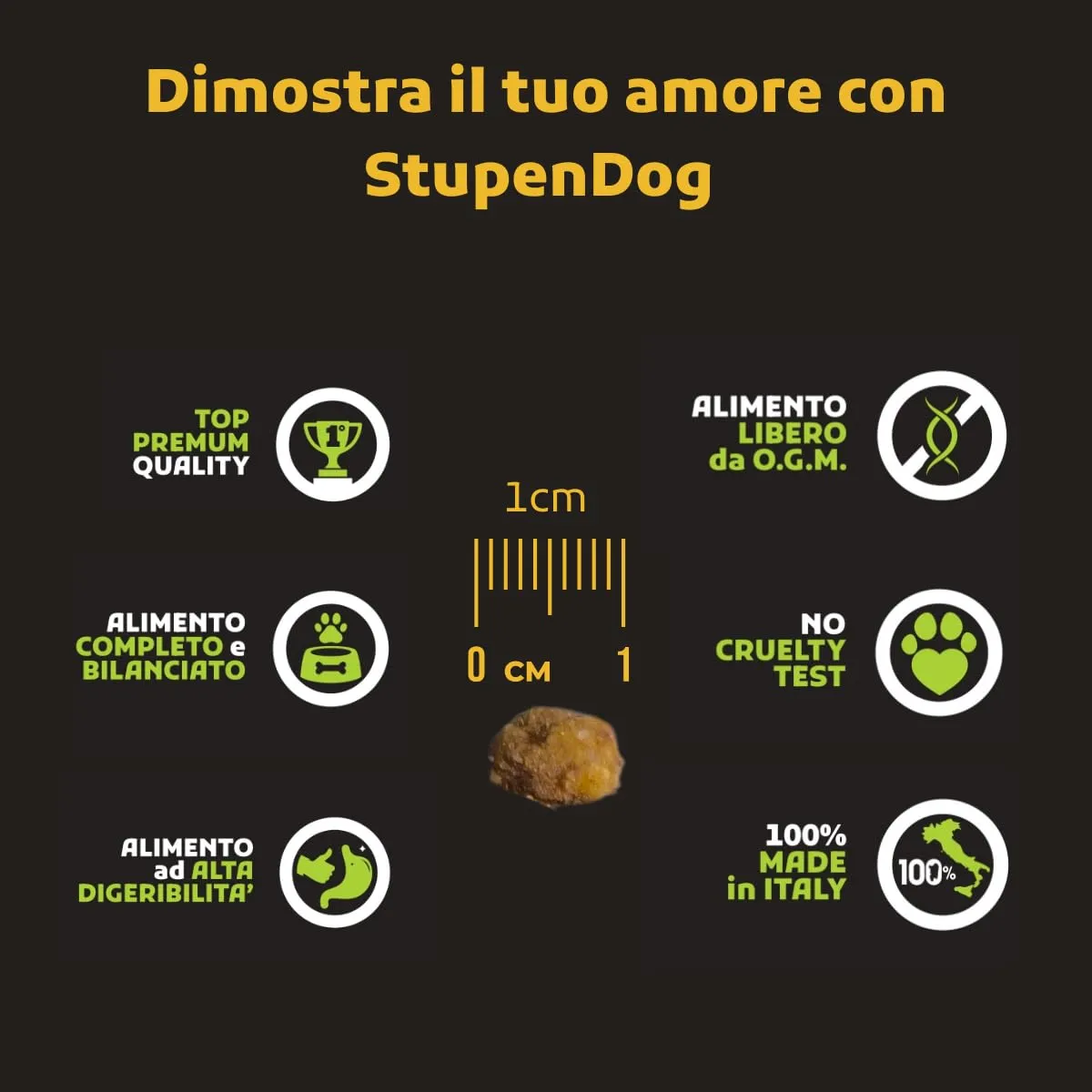 STUPENDOG Crocchette Cani Prosciutto 20 Kg - Cibo per Cani Adulti di tutte le Taglie in Mantenimento - Croccantini cane - Cibo per cani - 1 Confezione da 20 Kg - immagine 4