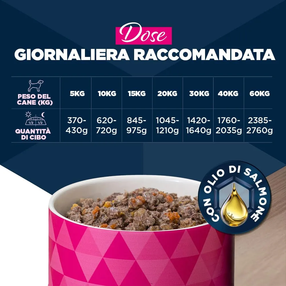 EUKANUBA Cibo umido cani anziani con manzo e zucca, 6 x 400 g - immagine 5