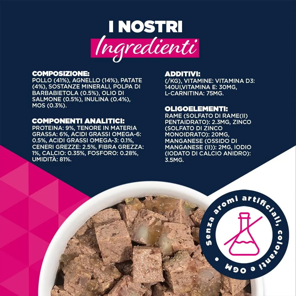 EUKANUBA Cibo umido cani anziani con agnello e patate, 6 x 400 g - immagine 10