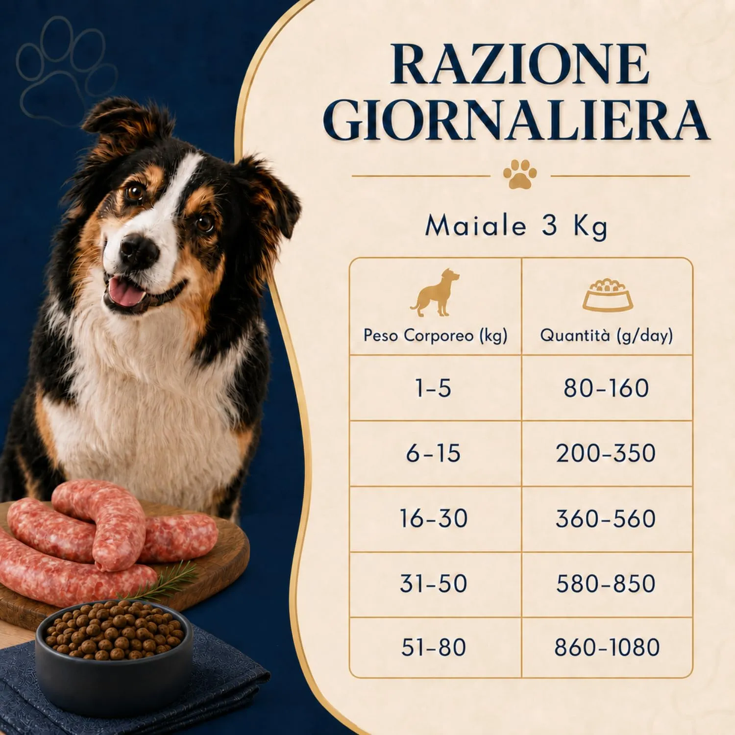 STUPENDOG Crocchette Cani Maiale 3kg per Cani Adulti Taglia Medio/grande in Mantenimento - Croccantini cane - Cibo per cani - immagine 3