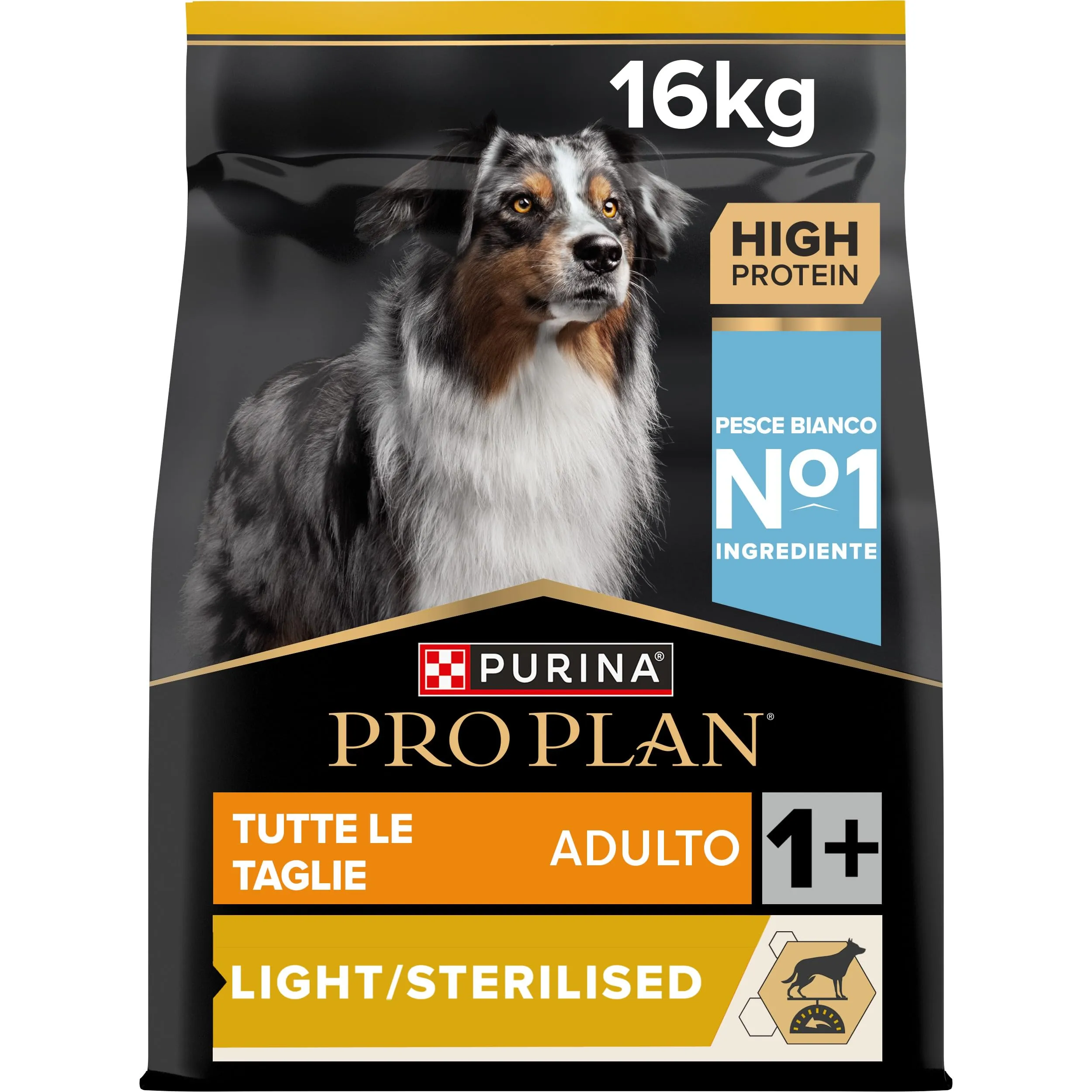 PURINA PRO PLAN Crocchette per Cani Adulti di Tutte le Taglie Sacco da 16kg - immagine 1