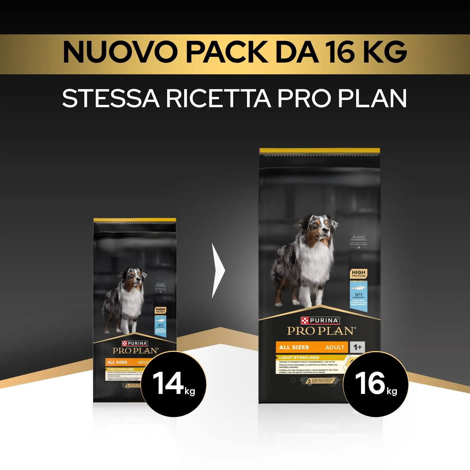 PURINA PRO PLAN Crocchette per Cani Adulti di Tutte le Taglie Sacco da 16kg - immagine 2