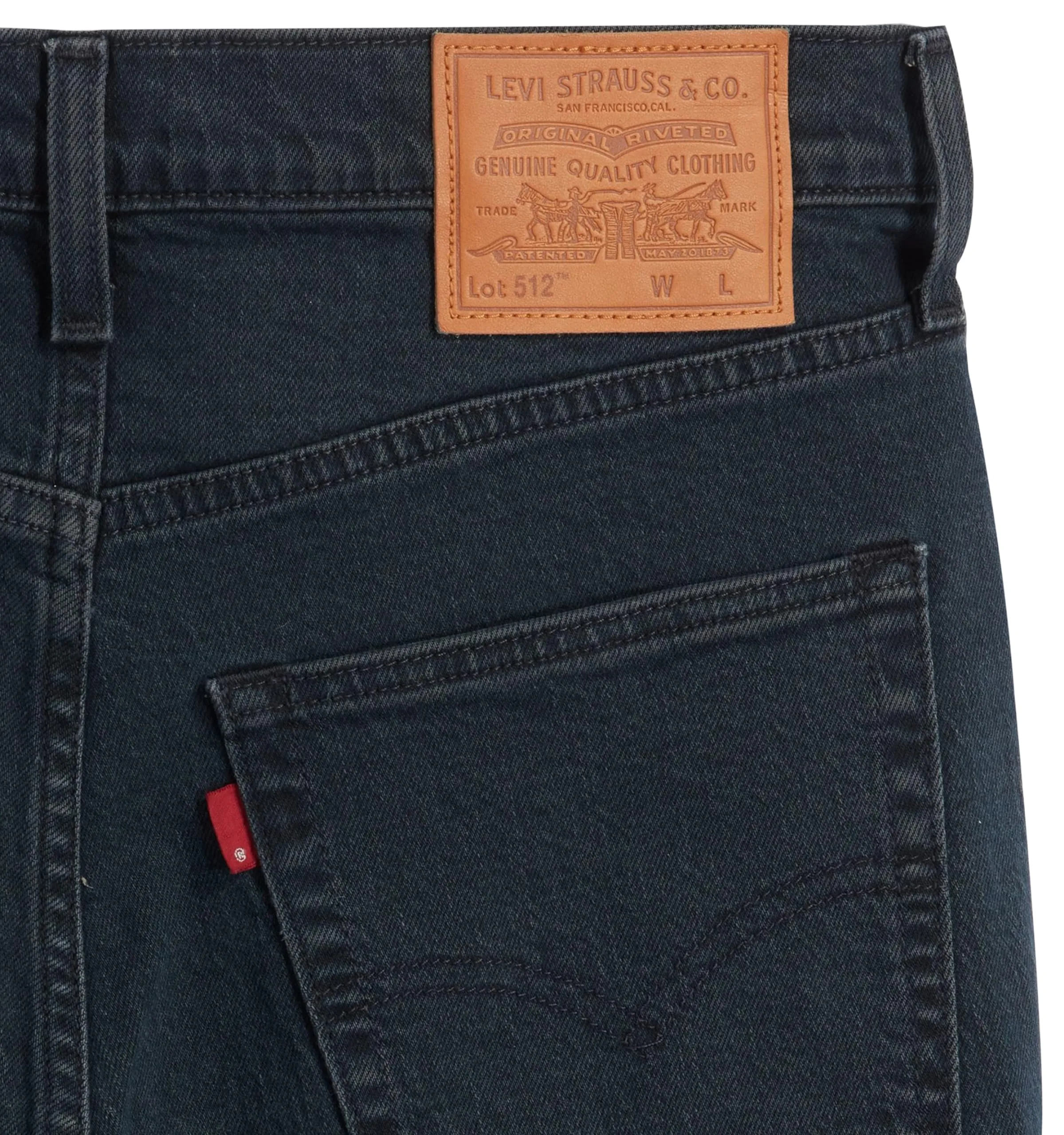 Levi's Uomo 512 Slim Taper Jeans, Under The Moonlight, 31W / 34L - immagine 8