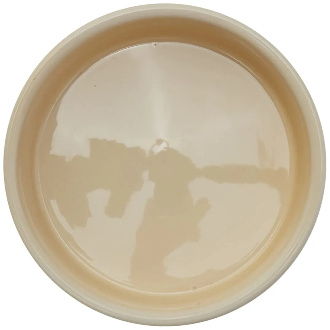 Trixie Ciotola in Ceramica con Stampe di Zampe per Cani, 0,3 Litri, Marrone/Beige - immagine 2