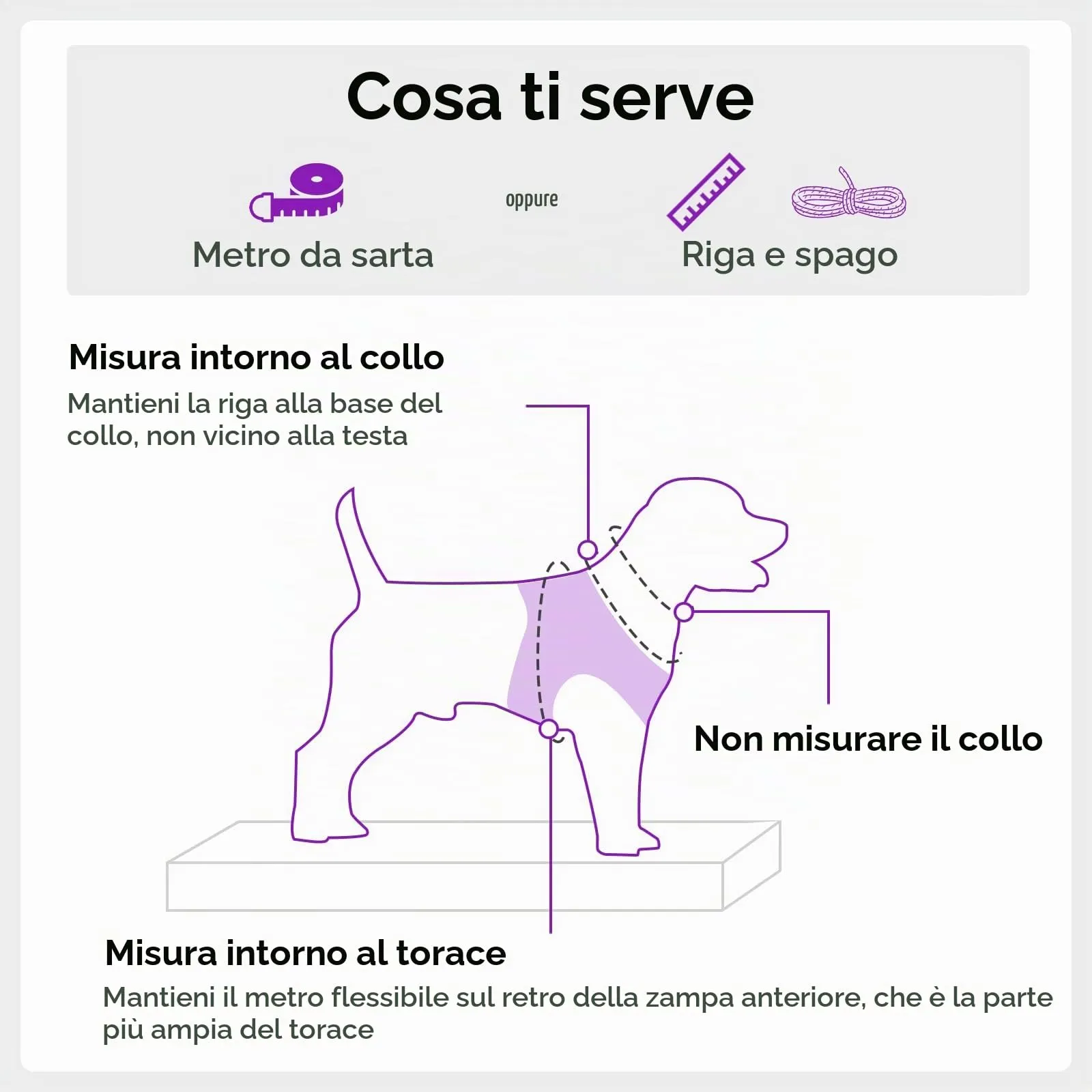Joytale Pettorina Cane Piccola, Maglia Morbida Traspirante, Viola S - immagine 7