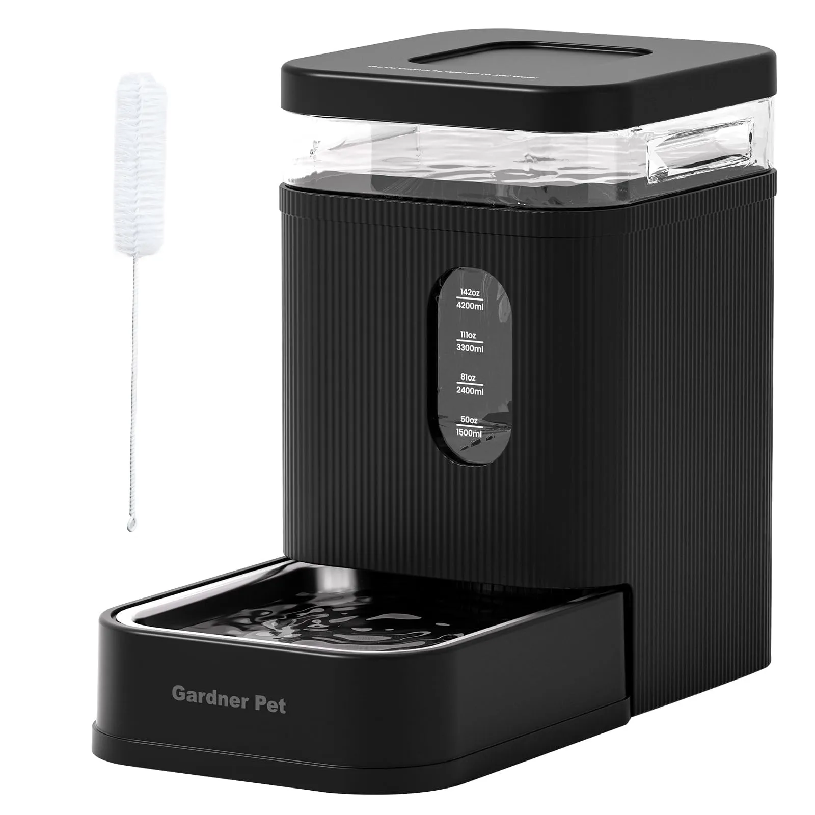 Gardner Pet Distributore Acqua Automatico 6,5L per Cani e Gatti, Nero - immagine 1