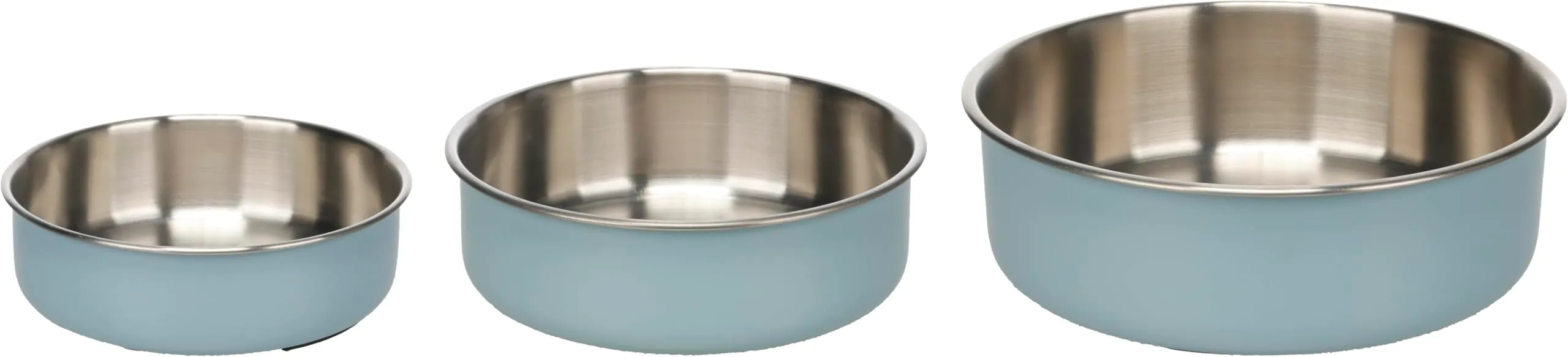 ciotola per cani - ciotola Yumi azzurro chiaro in inox - lavabile in lavastoviglie - 680ml - immagine 3