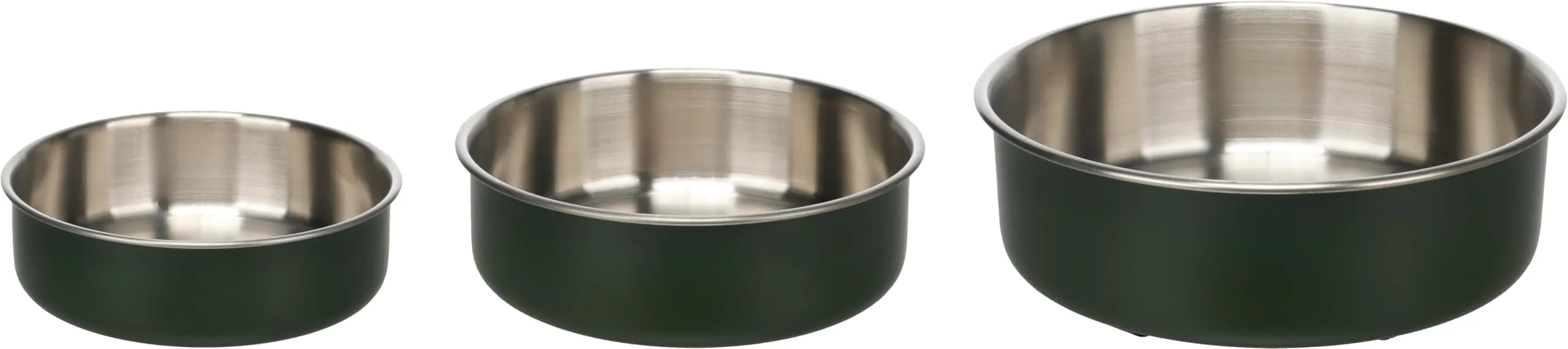 ciotola per cani - ciotola Yumi verde in acciaio inox - base antiscivolo - 680ml - immagine 3