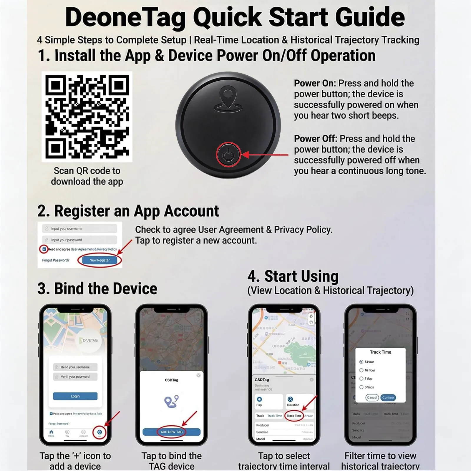 Tracker GPS per Gatti senza Abbonamento, Smart Tag per Gatti Compatibile con iOS e Android, Cani e Altri Piccoli Animali, Tracciamento Mondiale in Tempo Reale, Impermeabile IPX6, senza Costi Mensili - immagine 6