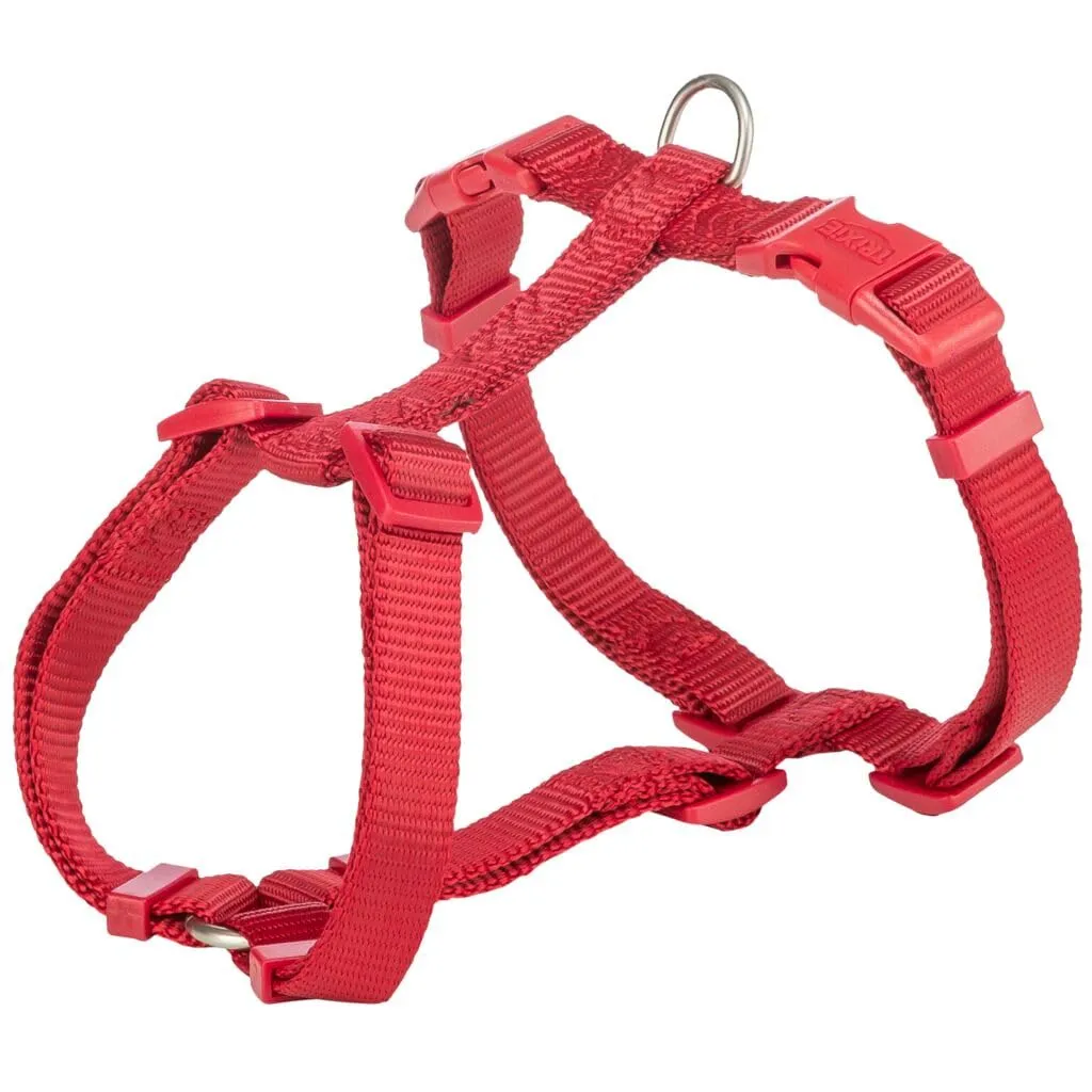 Trixie Pettorina ad H per Cani Taglia XL-XXL. Circonferenza Torace 85-130 cm. Rossa - immagine 1