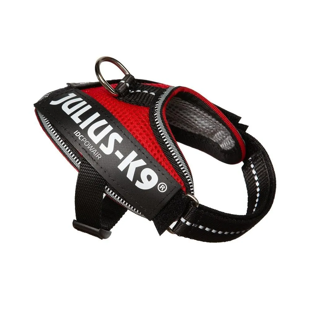 Julius-K9, Pettorina IDC Powair, Taglia: 3XS / Baby 1, Rosso - immagine 4
