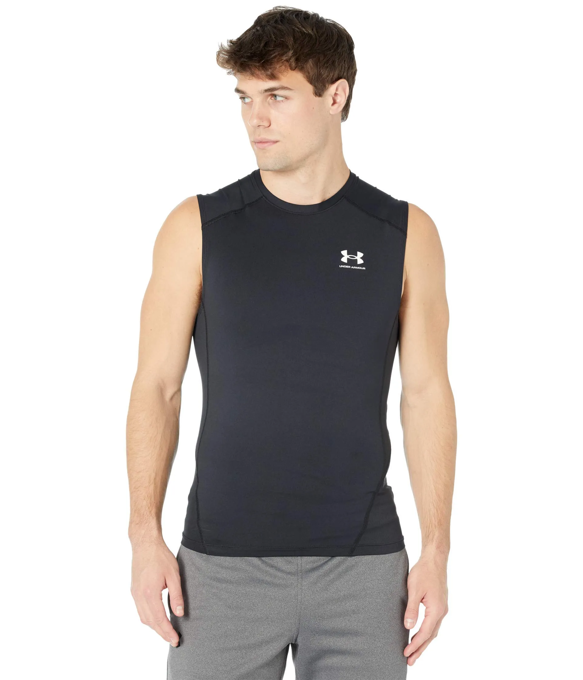 Under Armour UA HG Armour Comp SL, Canotta rinfrescante e Traspirante per Uomo, Gilet da Palestra con Materiale Anti-Odore - immagine 1