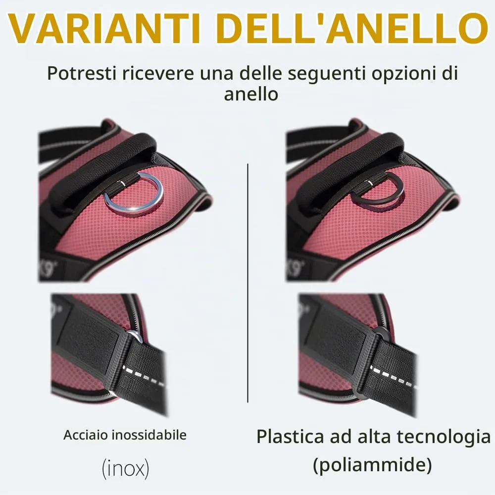 Julius-K9, Pettorina IDC Powair, Taglia: S/Mini, Rosa - immagine 3