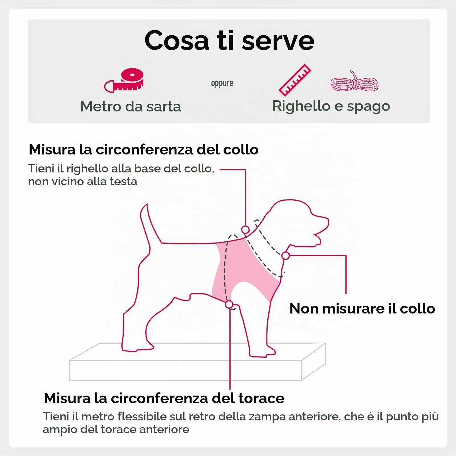 Joytale Pettorina Cane Piccola, Maglia Morbida Traspirante, Rosa Caldo M - immagine 7