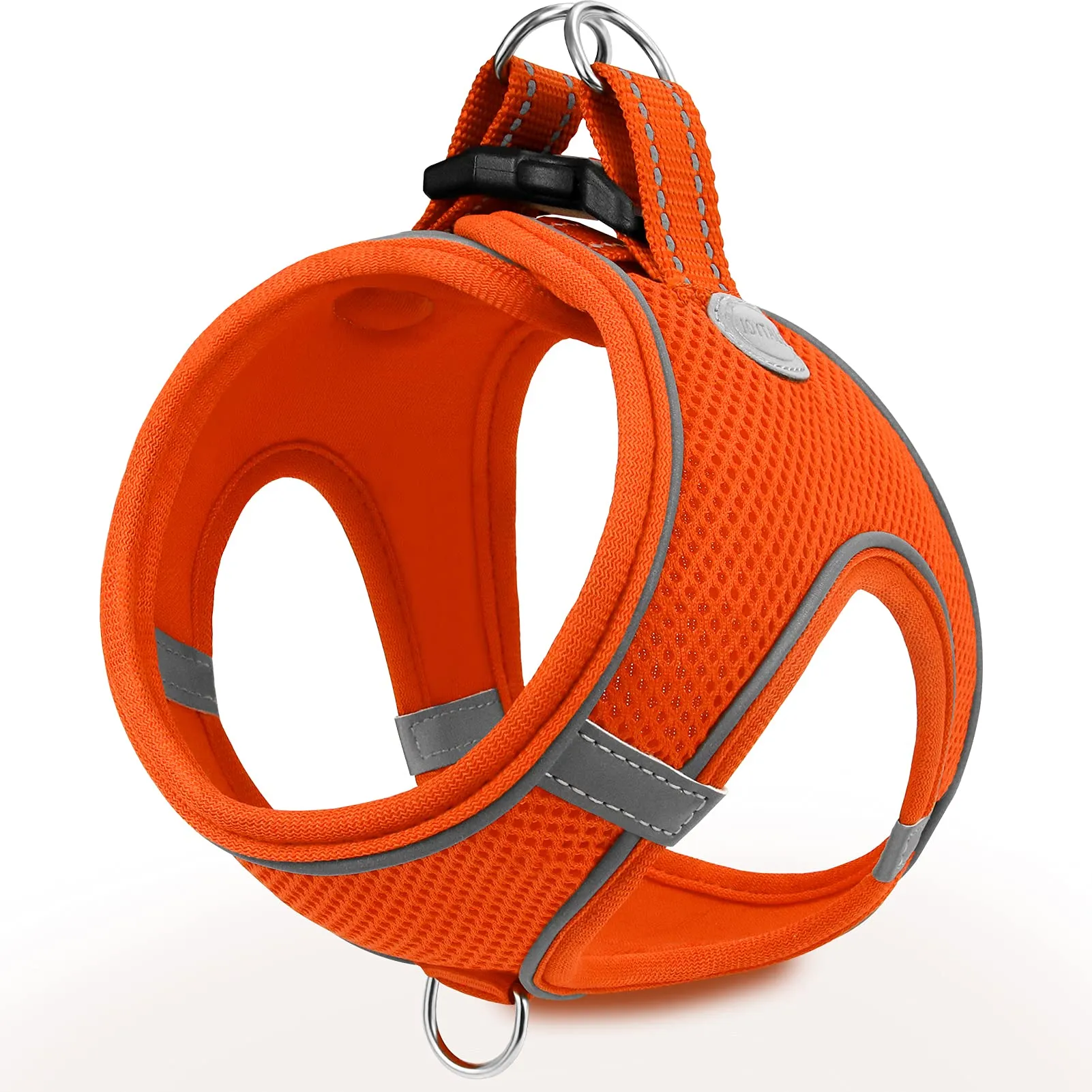 Joytale Pettorina Cane Piccola, Maglia Morbida Traspirante, Arancione XXS - immagine 1