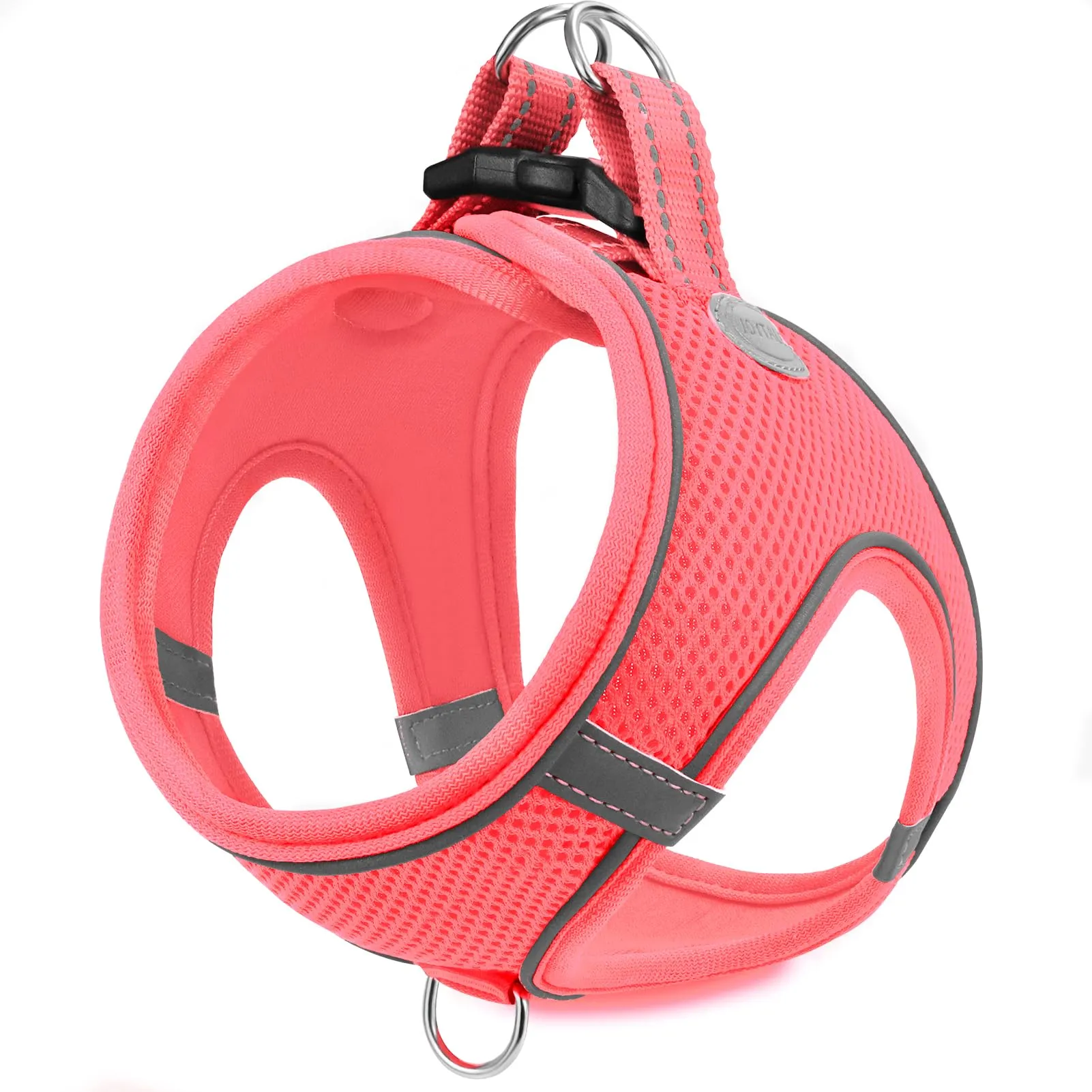 Joytale Pettorina Cane Piccola, Maglia Morbida Traspirante, Rosa XXS - immagine 1