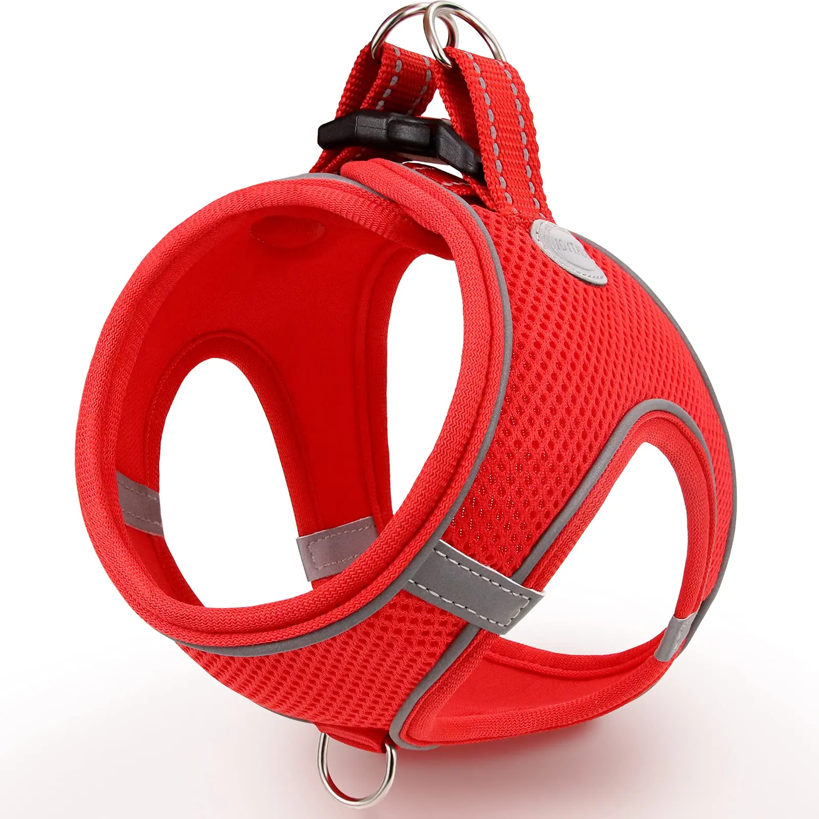 Joytale Pettorina Cane Piccola, Maglia Morbida Traspirante, Rosso XXS - immagine 1