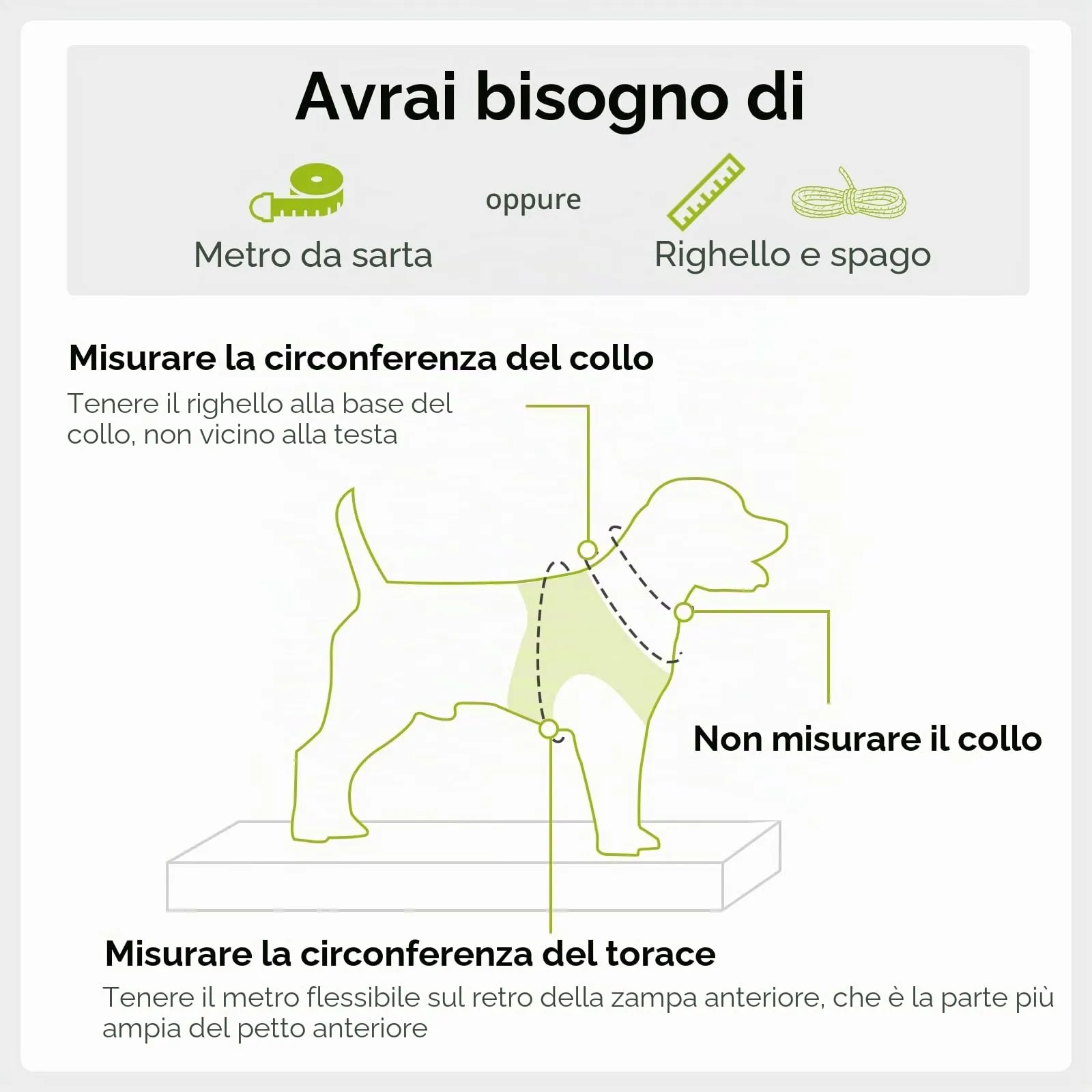 Joytale Pettorina Cane Piccola, Maglia Morbida Traspirante, Verde M - immagine 7