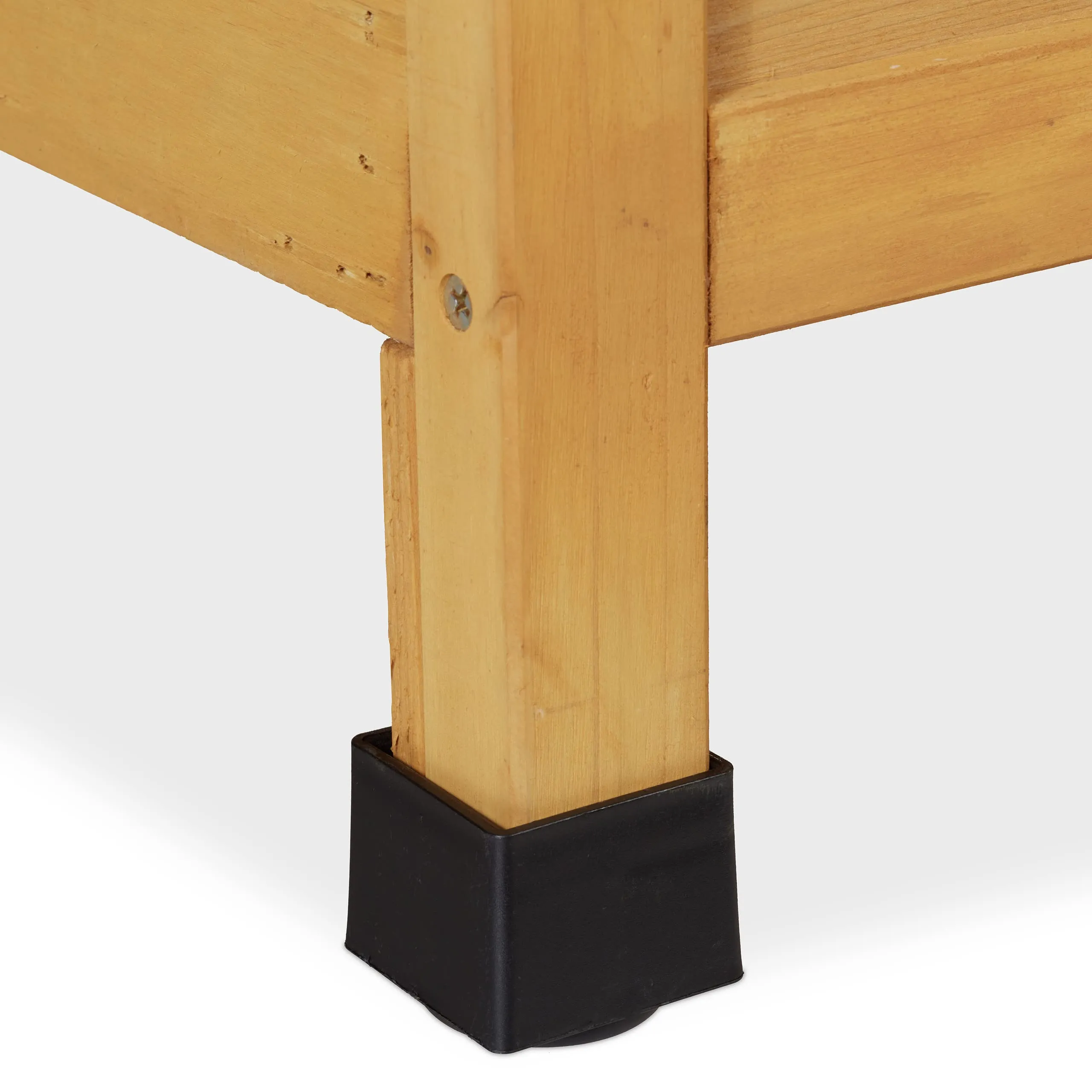 Relaxdays Cuccia per Cani, Casa in Legno, Tetto Asfaltato, Resistente alle Intemperie, HLP: 58x86x58 cm, Naturale Nero - immagine 9