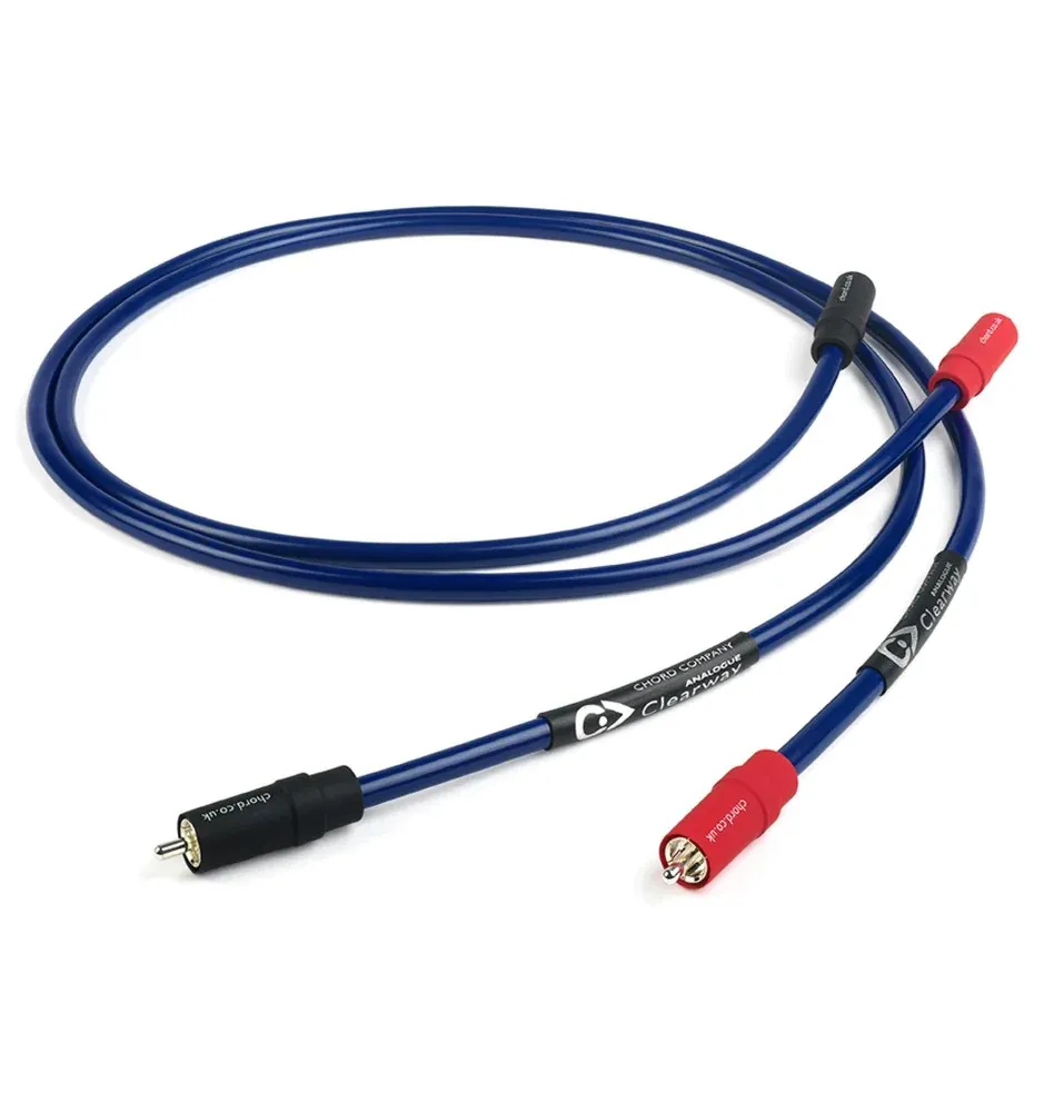 Chord Clearway Cavo di segnale audio 2RCA TO 2RCA 1M Navy - immagine 1