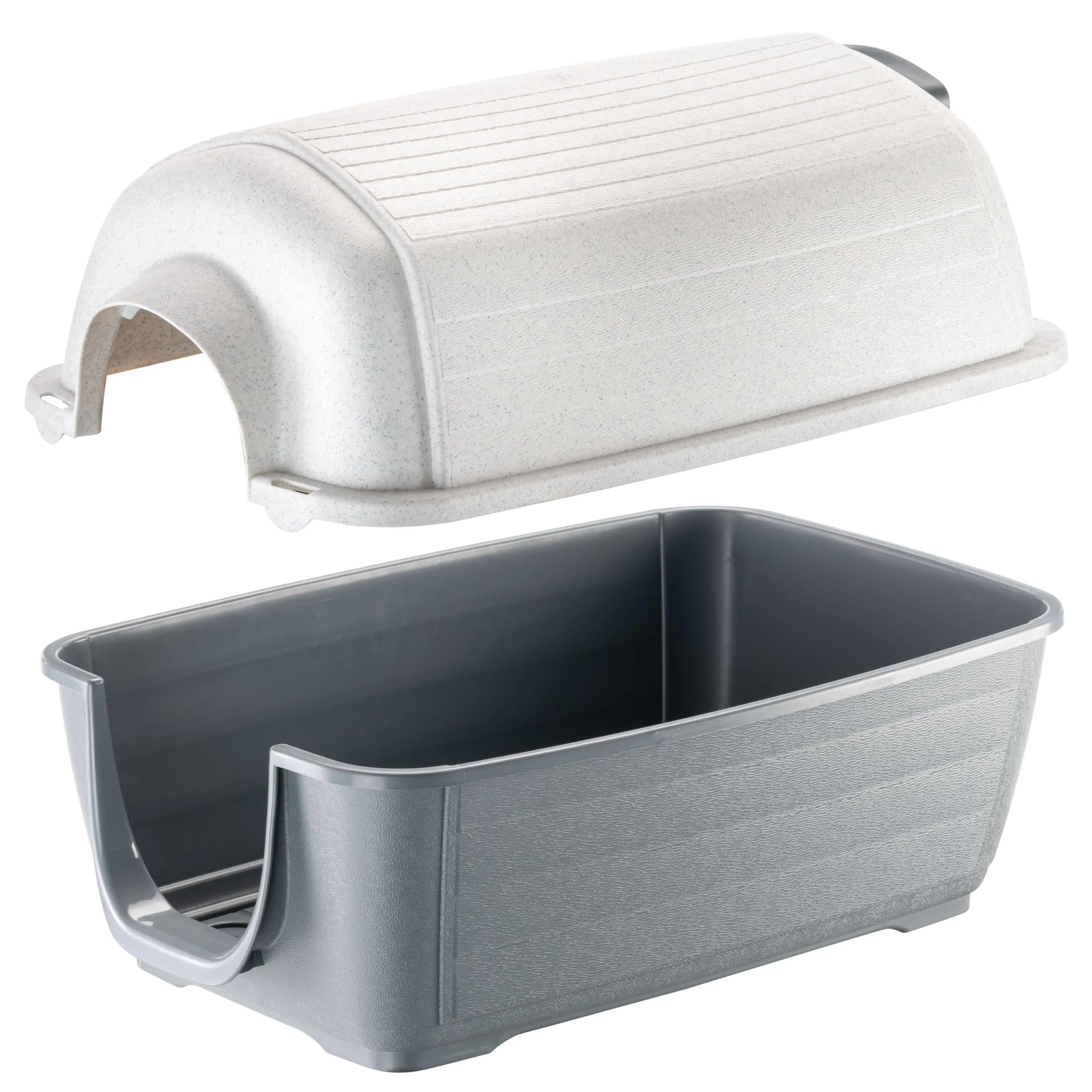 Ferplast Cuccia da Esterno per Cani Kenny Mini Casetta per Cani in Resina Termoplastica Resistente Urti e Raggi Uv, Sistema di Drenaggio, Griglia per L'Aerazione, Smontabile, 40 X 66 X 40 cm - immagine 4